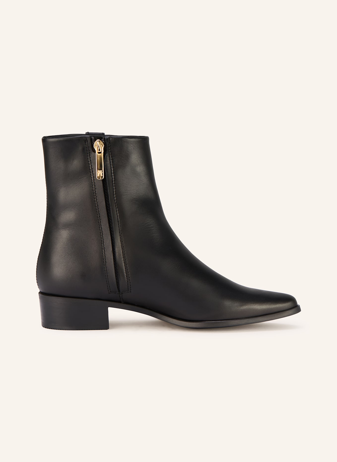 TOMMY HILFIGER Stiefeletten: SCHWARZ