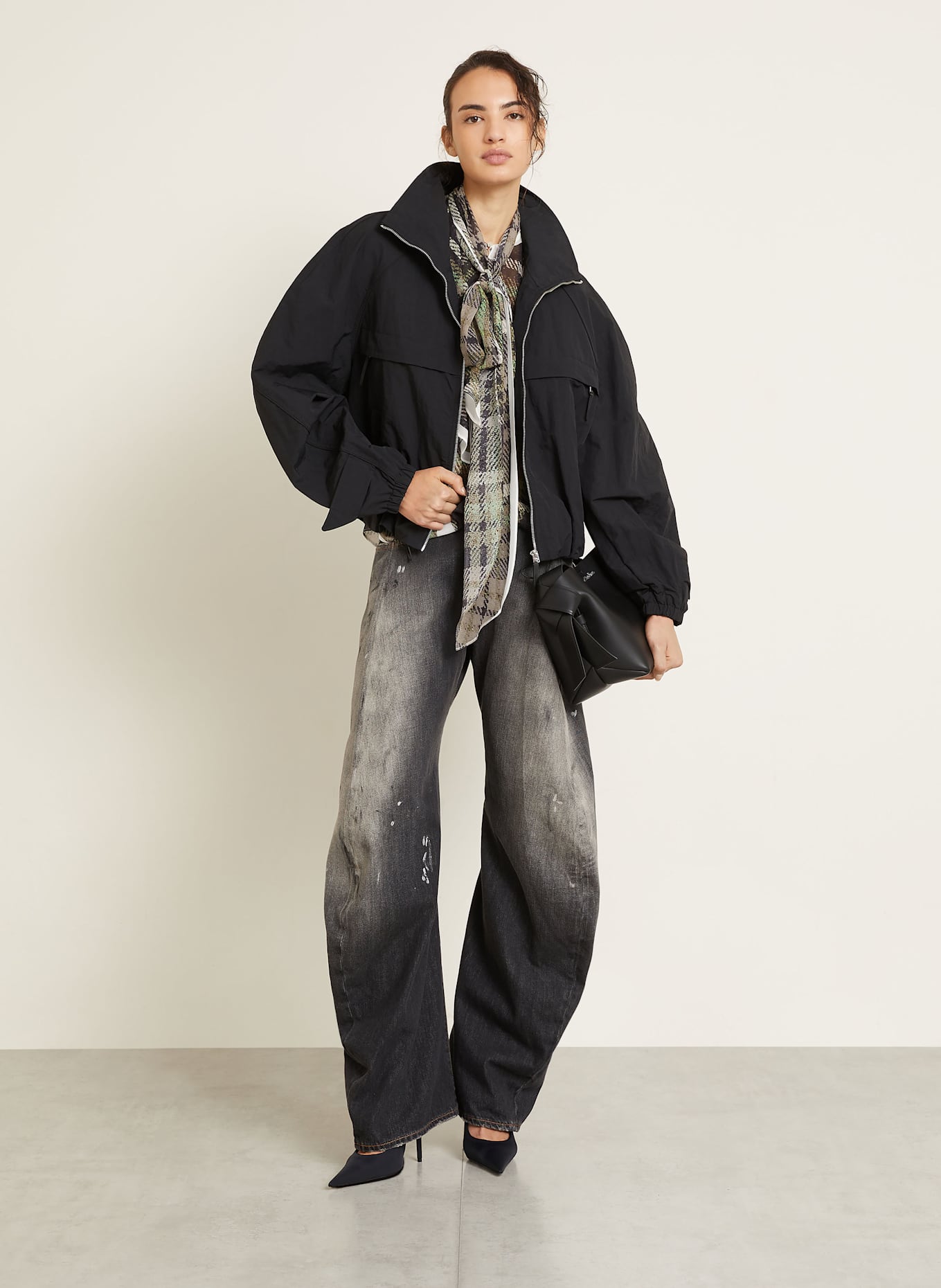 Acne Studios Jeansy: BLACK