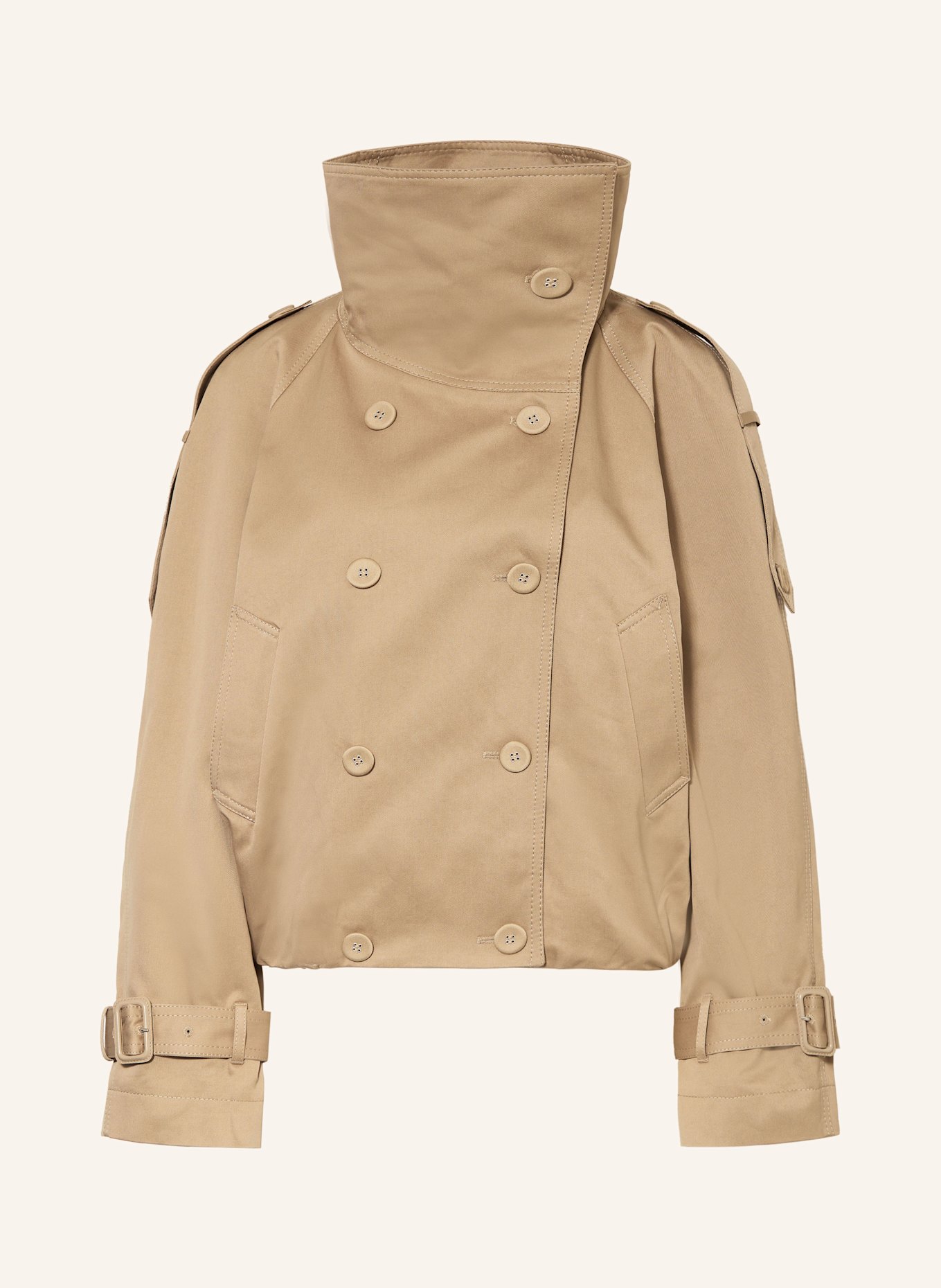 Acne Studios Trench jacket: BEIGE
