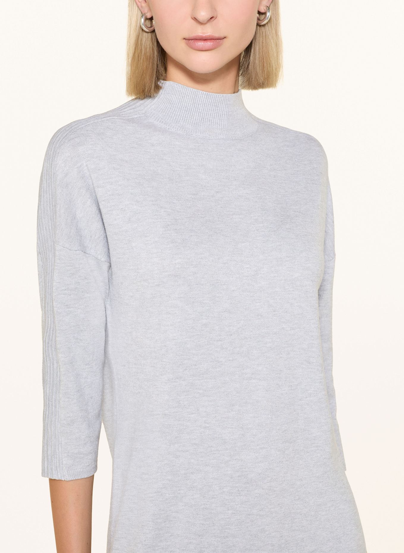 comma Strickkleid: HELLGRAU