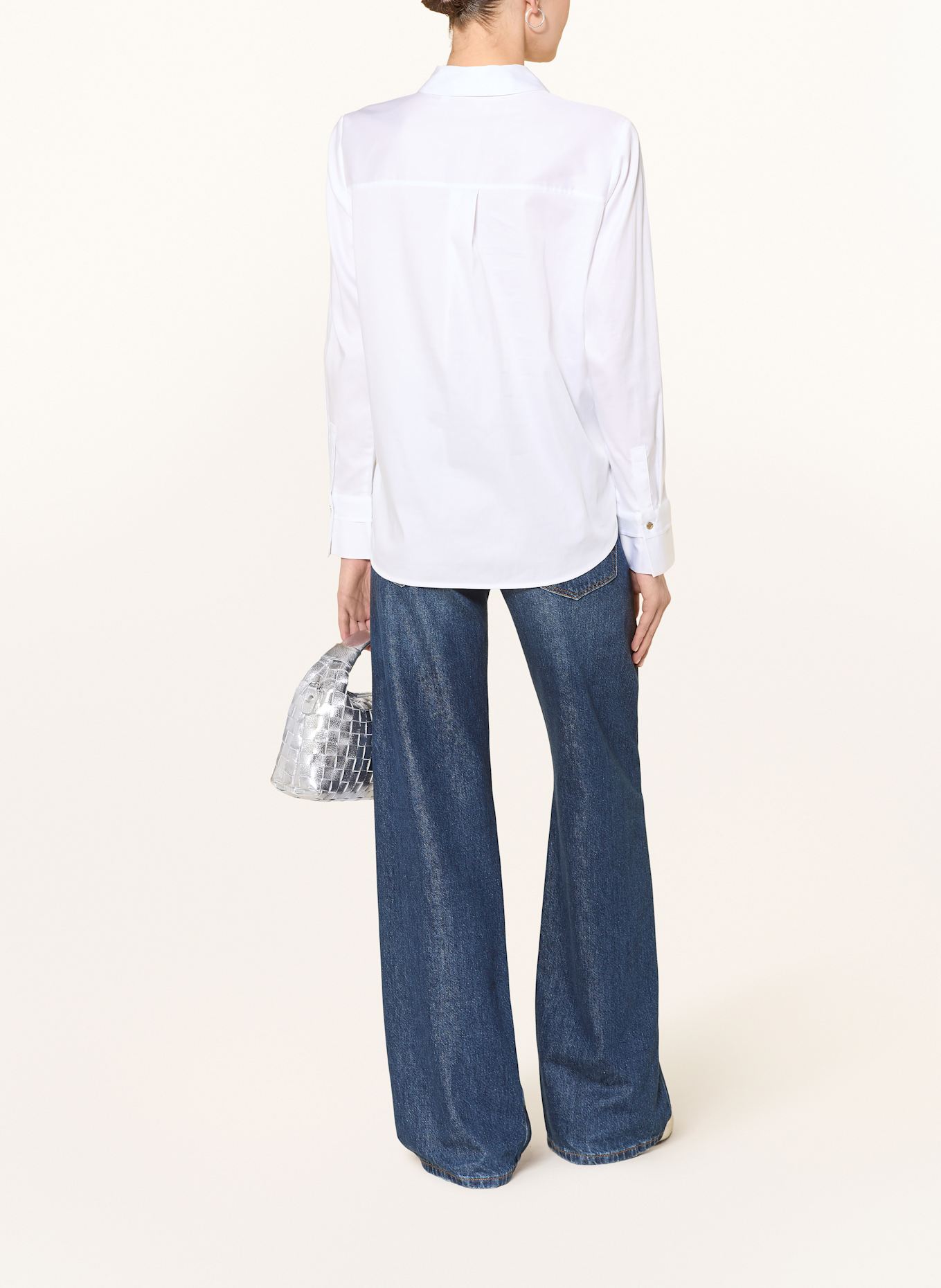 comma Hemdbluse: WEISS