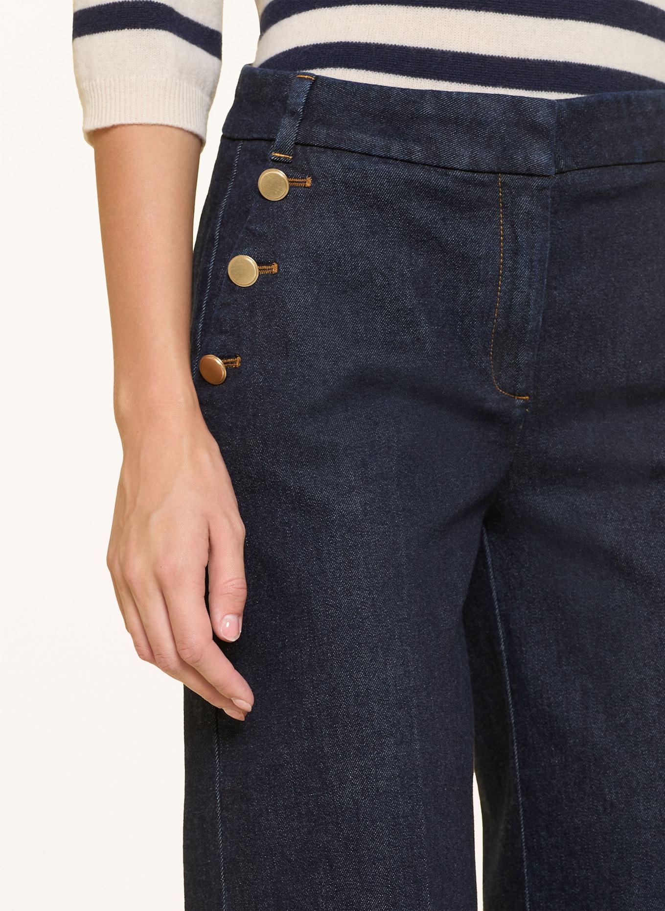 comma Wide Leg Jeans: 59Z9 BLUE