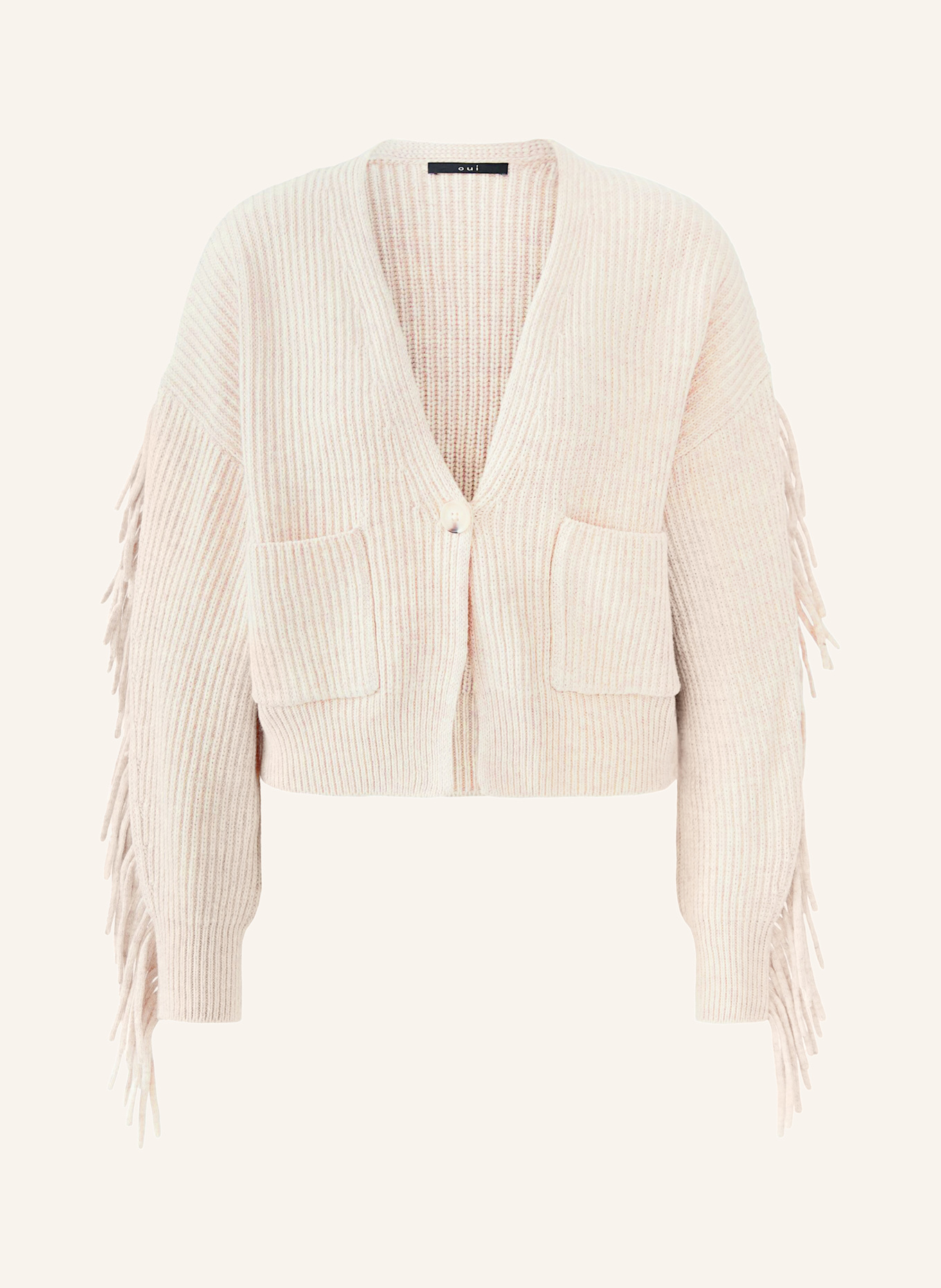 oui Strickjacke: ECRU