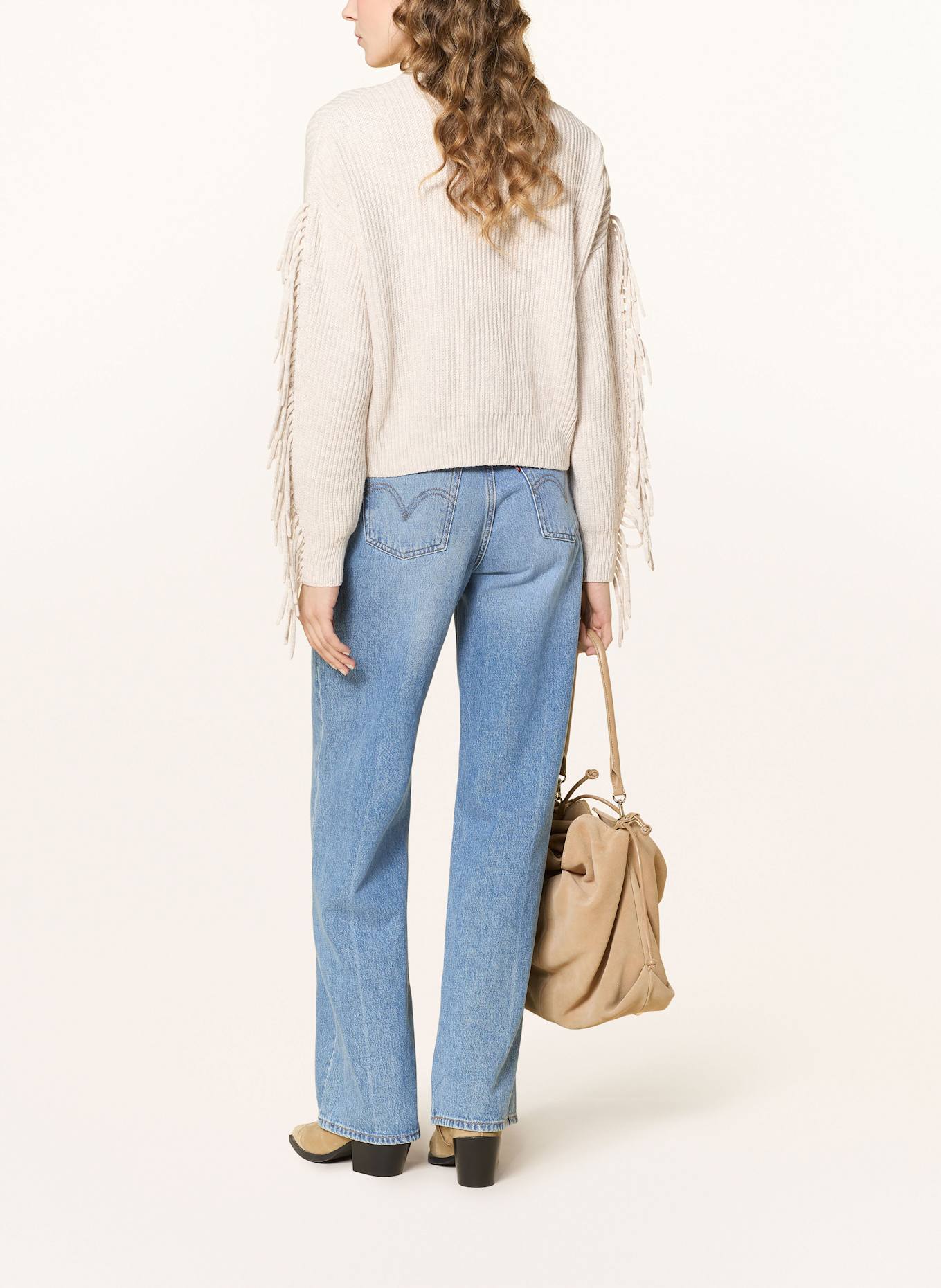 oui Strickjacke: ECRU