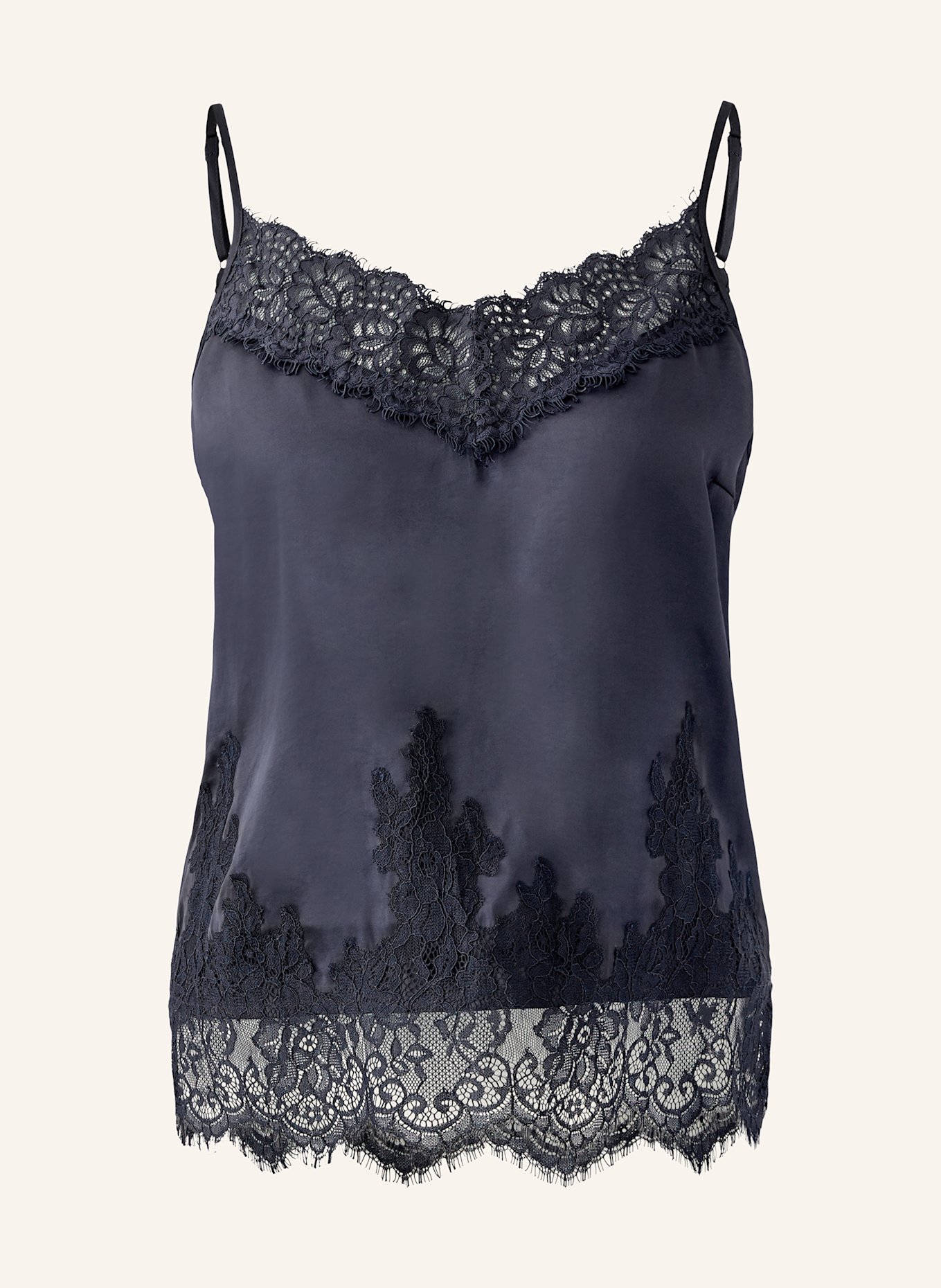 oui Satintop: DUNKELBLAU