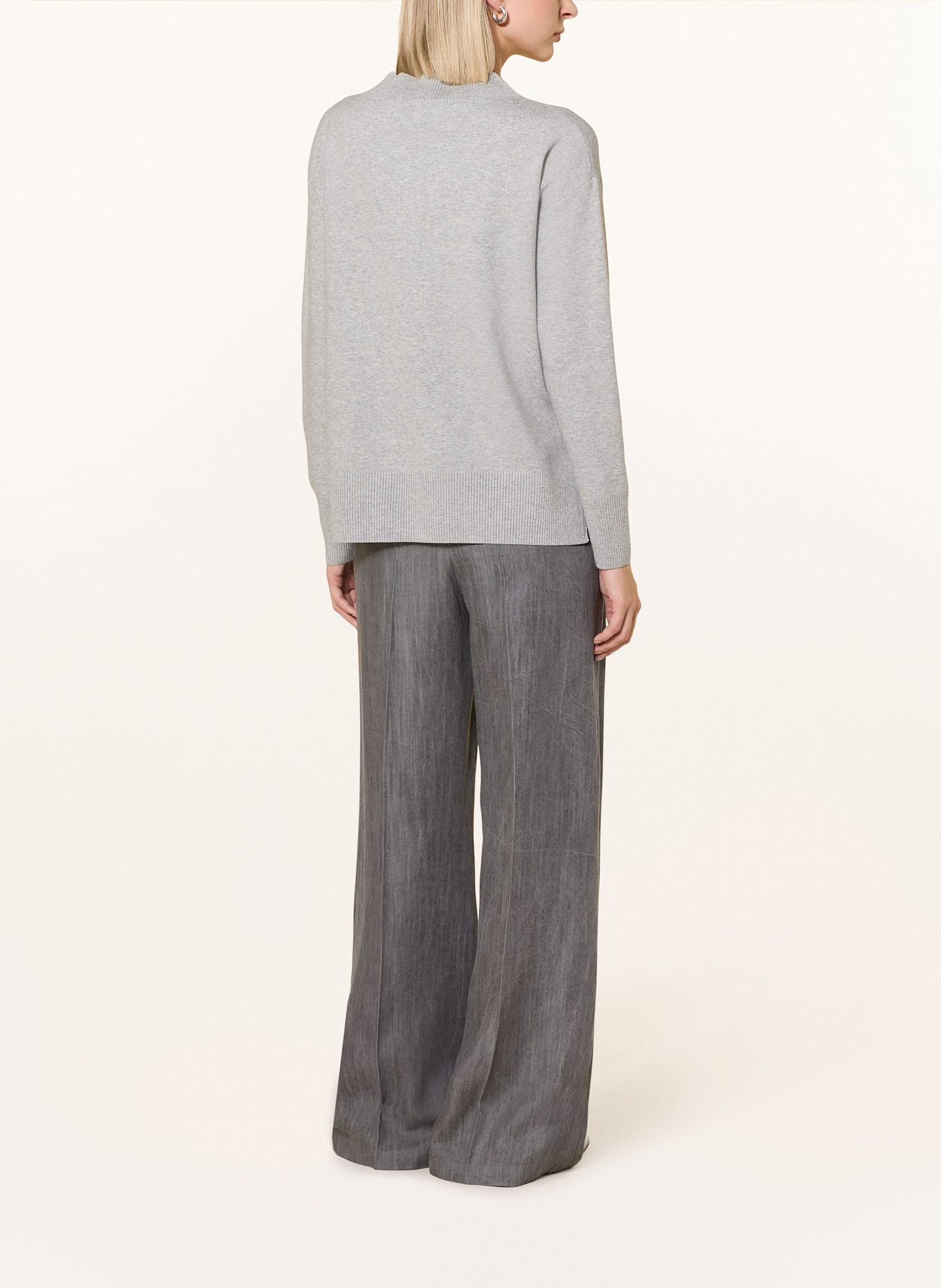 comma casual identity Pullover: GRAU
