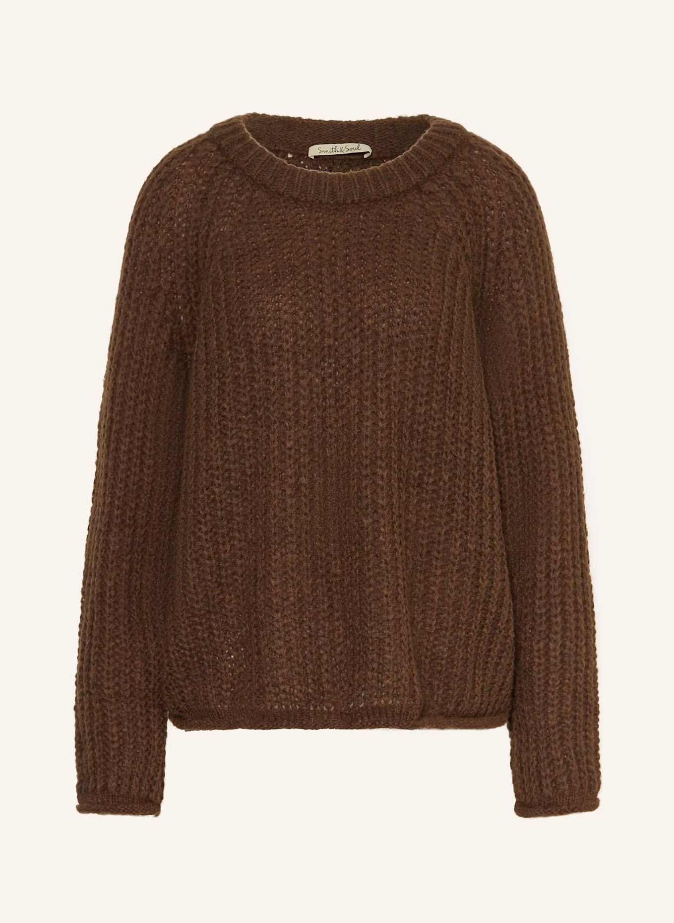 Smith & Soul Pullover: DUNKELBRAUN