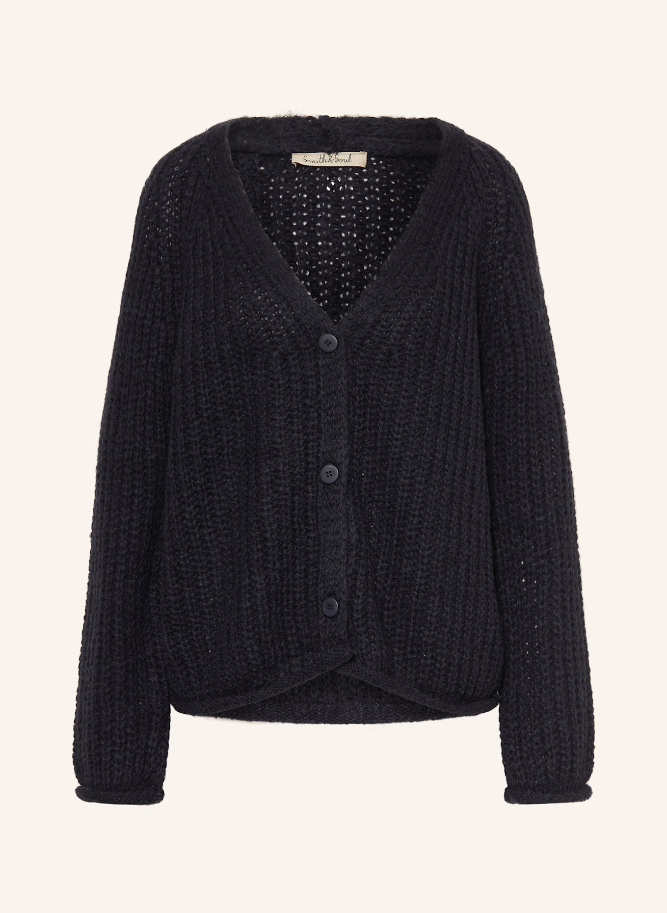 Smith & Soul Strickjacke: DUNKELBLAU