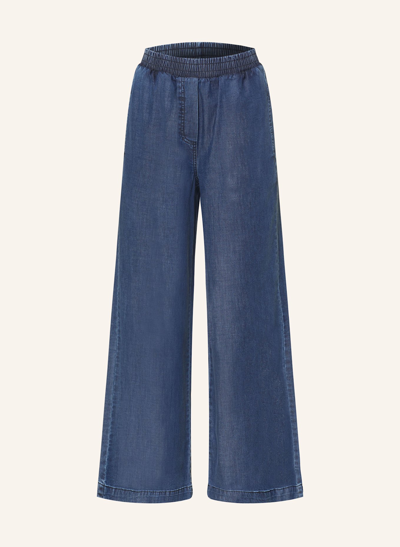 Smith & Soul Marlenehose in Jeansoptik: 650 dark denim