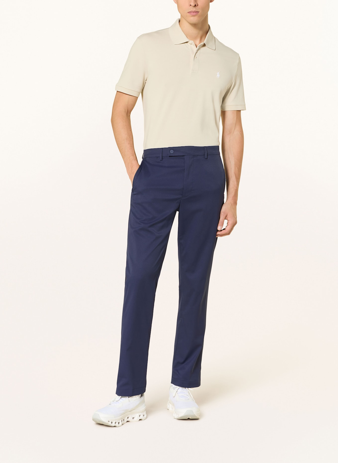 RLX RALPH LAUREN Funktions-Poloshirt: CREME