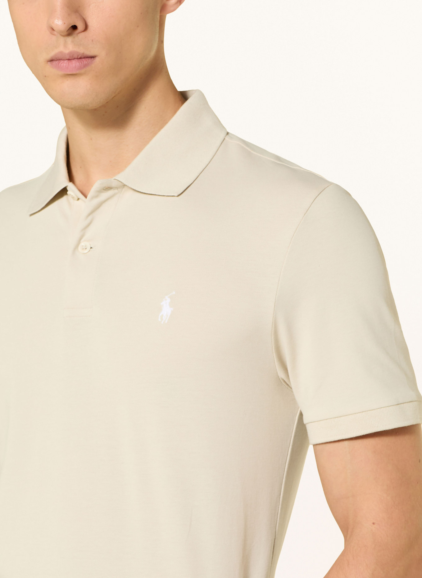 RLX RALPH LAUREN Funktions-Poloshirt: CREME