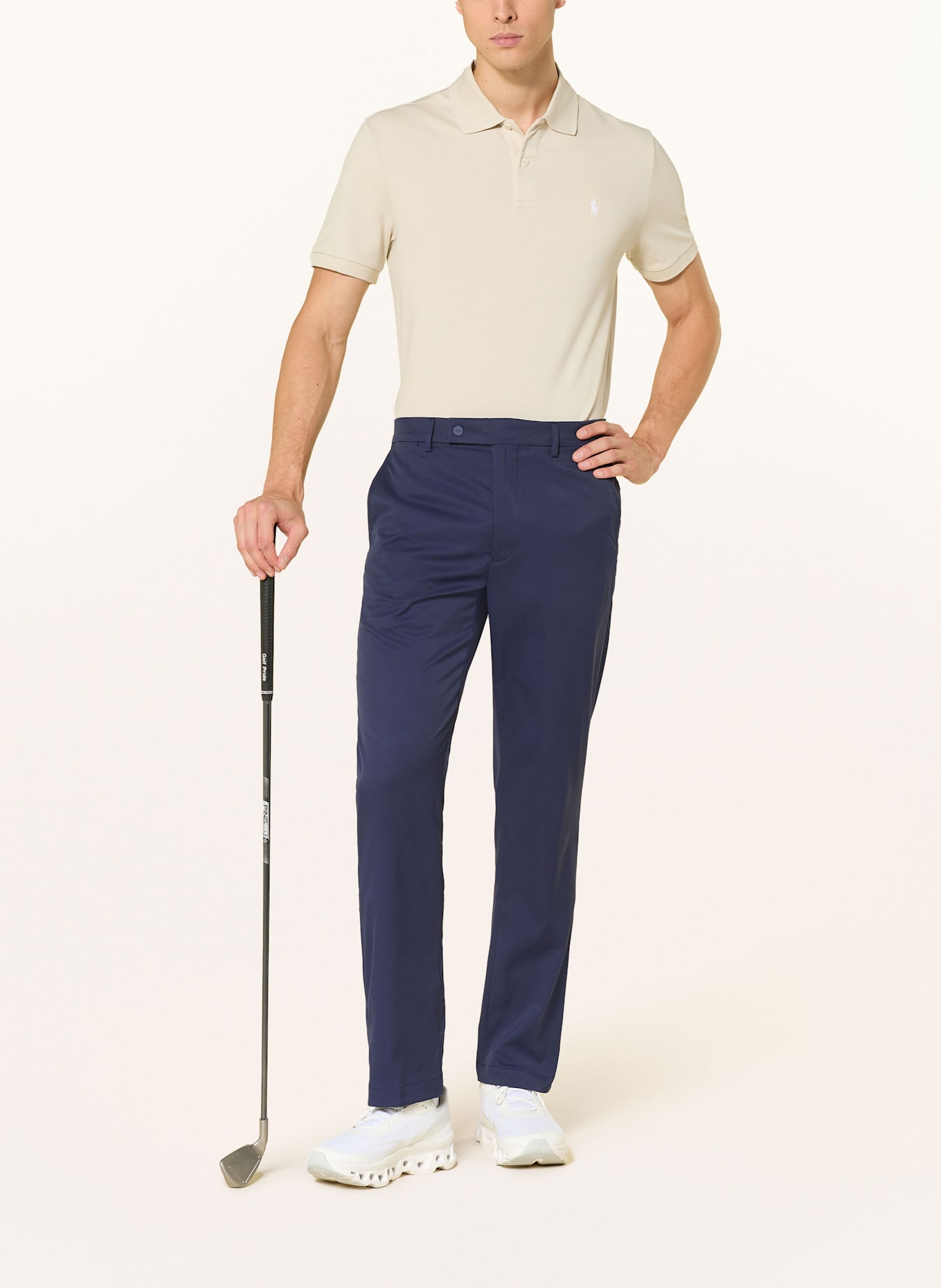 RLX RALPH LAUREN Funktions-Poloshirt: CREME