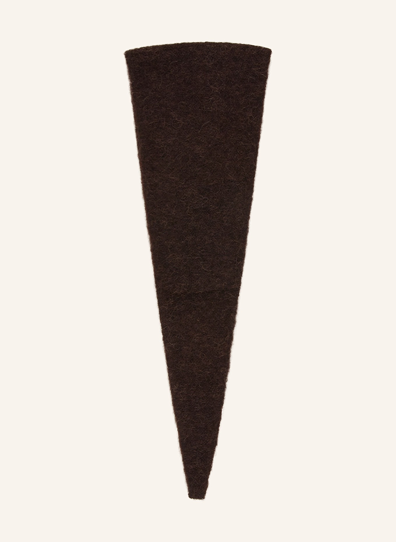 SAMSØE  SAMSØE Schal SANOR mit Alpaka: DUNKELBRAUN