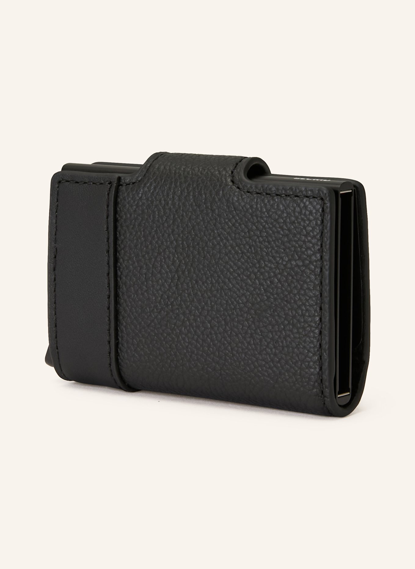 HUGO Geldbörse QUANTIC SECRID: SCHWARZ