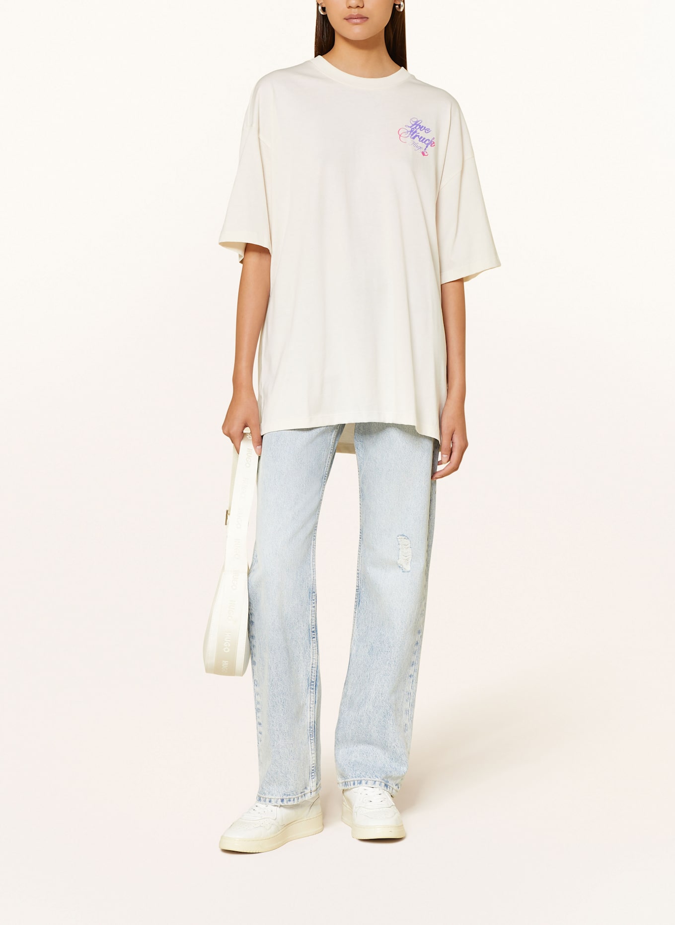 HUGO T-Shirt B_5: WEISS