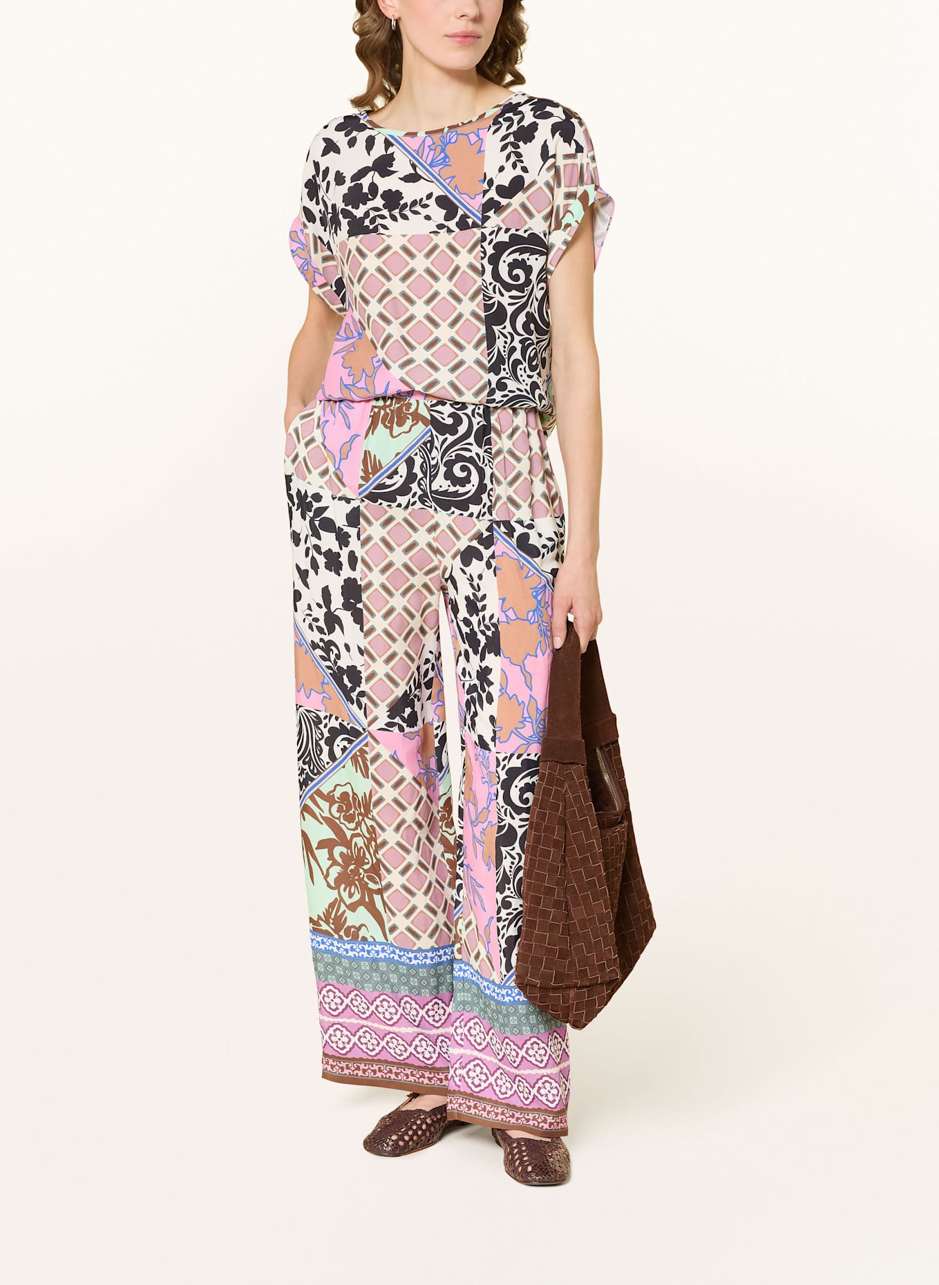 darling harbour Blusentop: BROWN