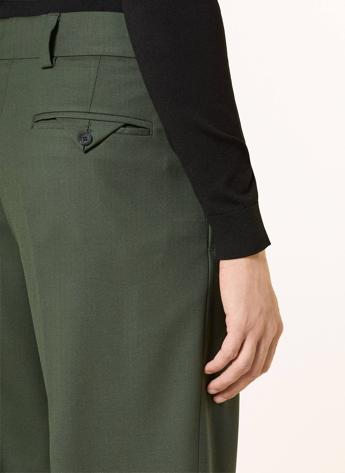 HUGO Anzugshose FLIPS: DUNKELGRÜN