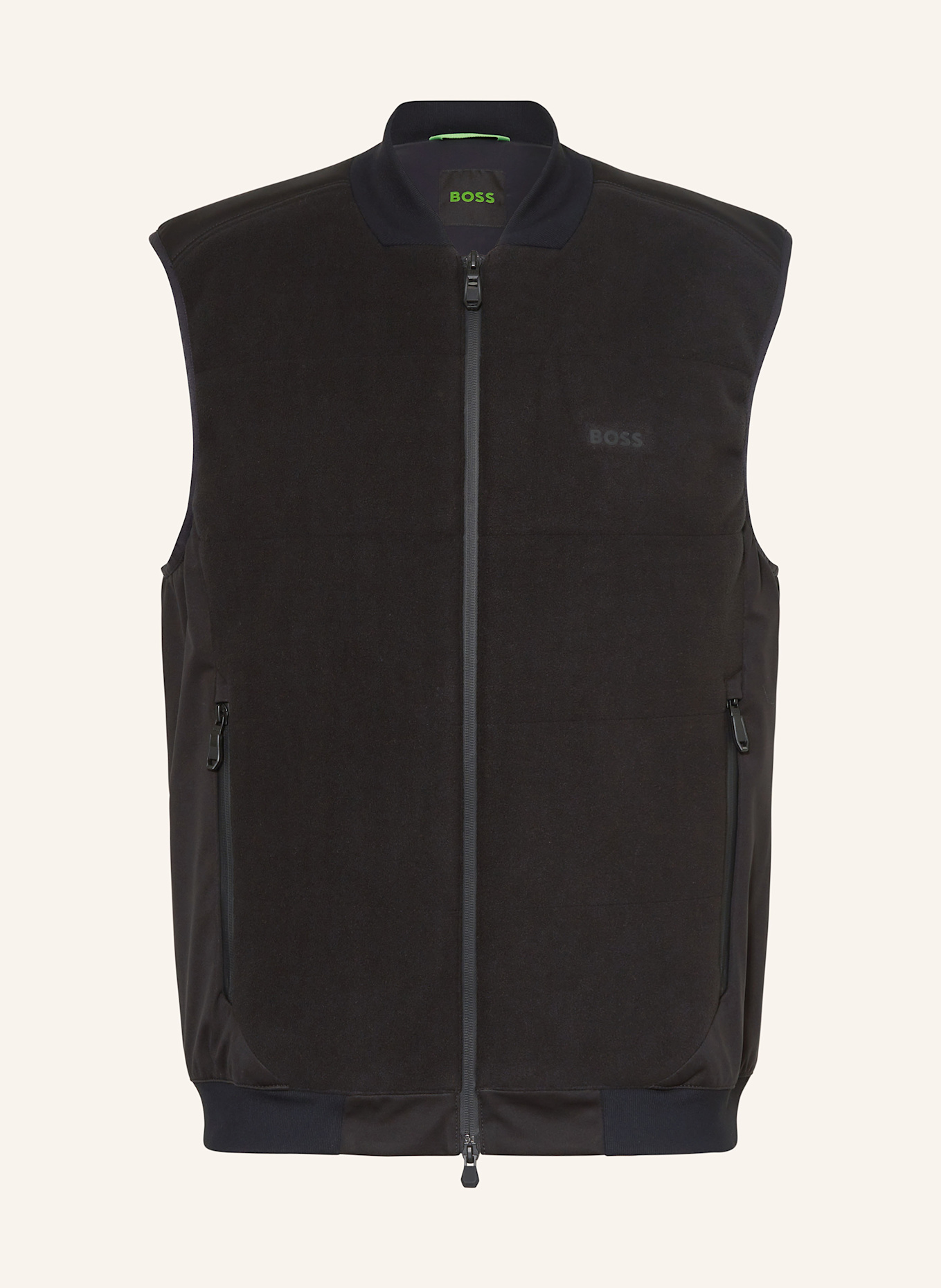 BOSS Hybrid-Weste OW_HOLE19: SCHWARZ