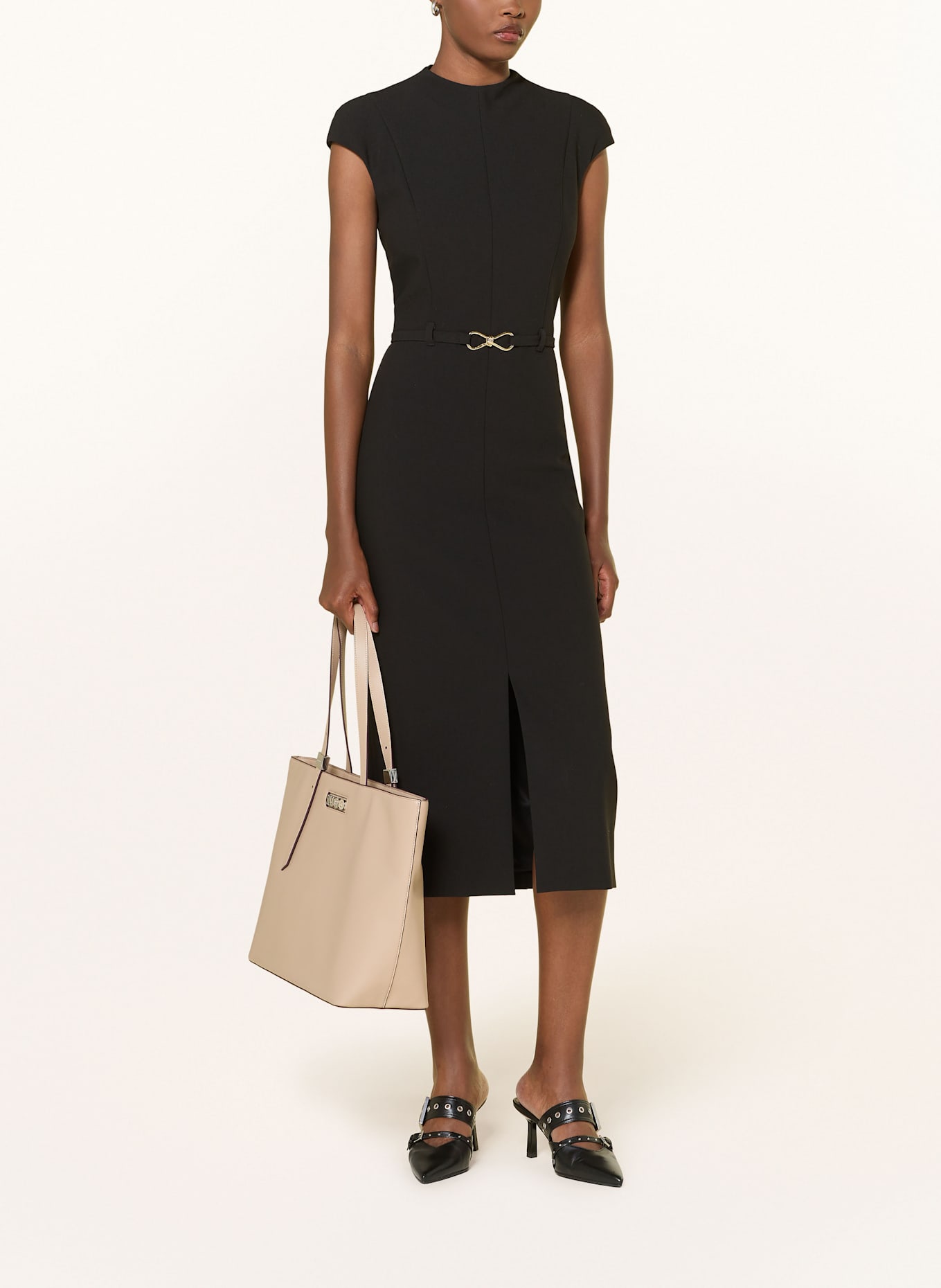 HUGO Etuikleid KATUNIA: SCHWARZ