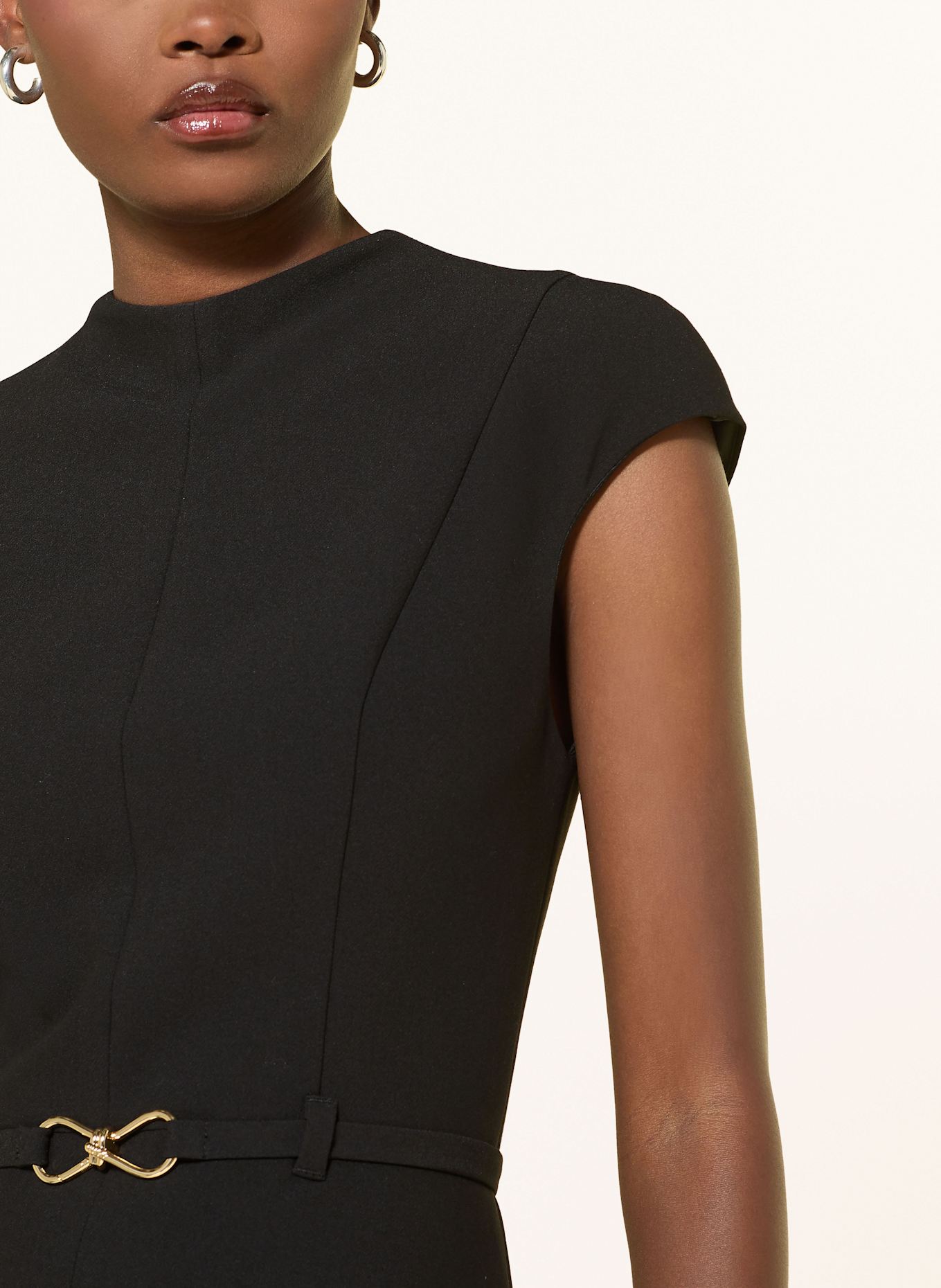 HUGO Etuikleid KATUNIA: SCHWARZ