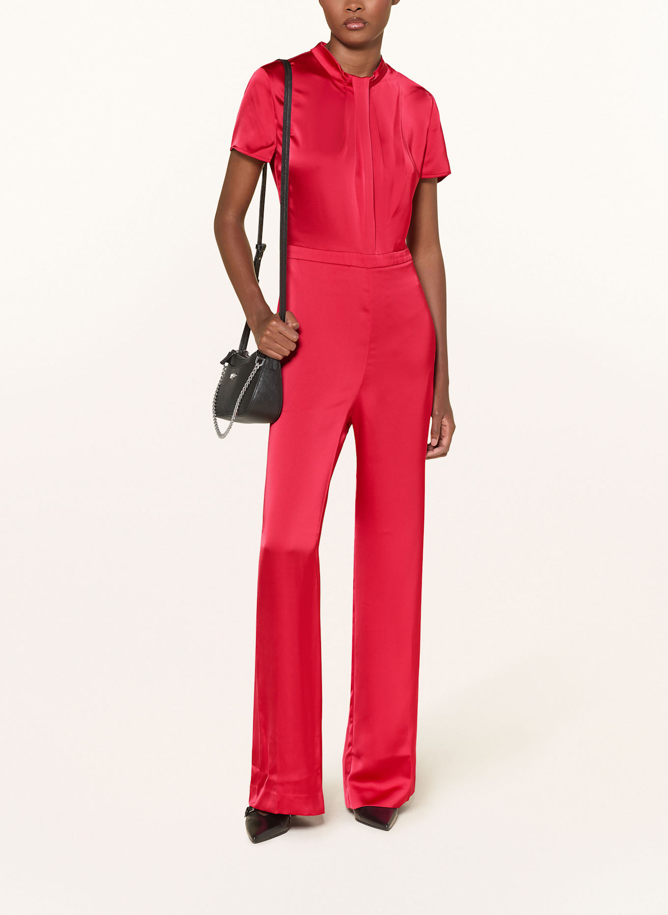 HUGO Satin-Jumpsuit KATENE: ROT