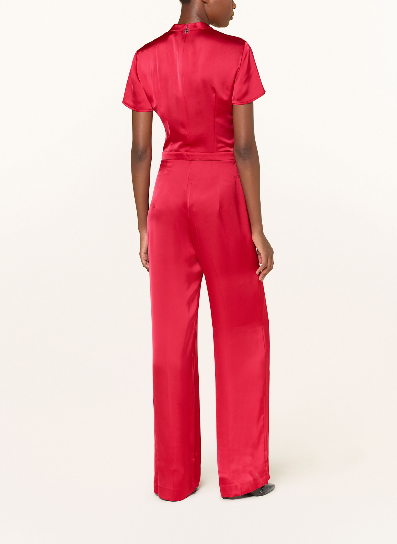 HUGO Satin-Jumpsuit KATENE: ROT