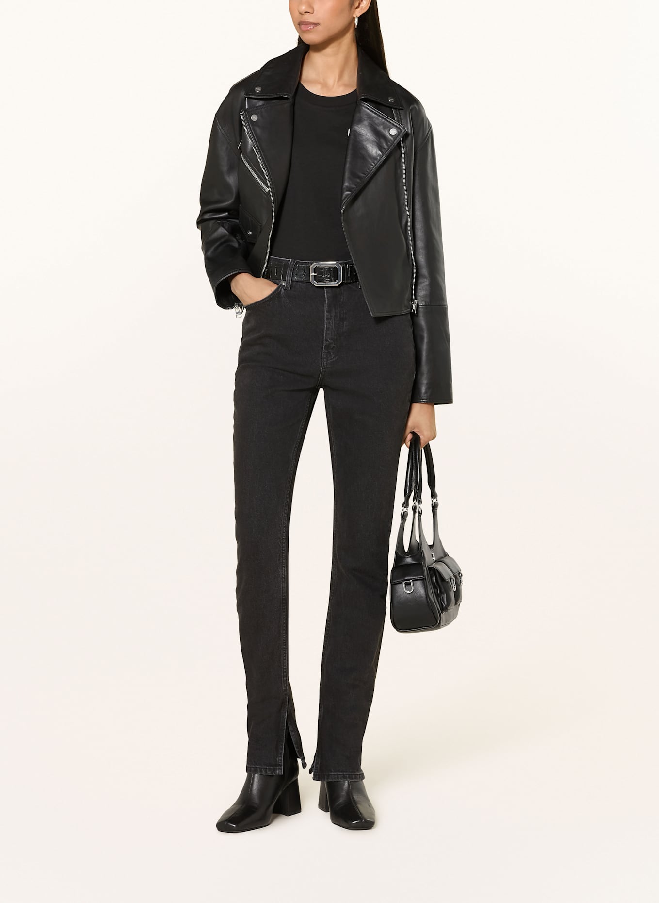 HUGO Flared Jeans GITRIA: 010 CHARCOAL