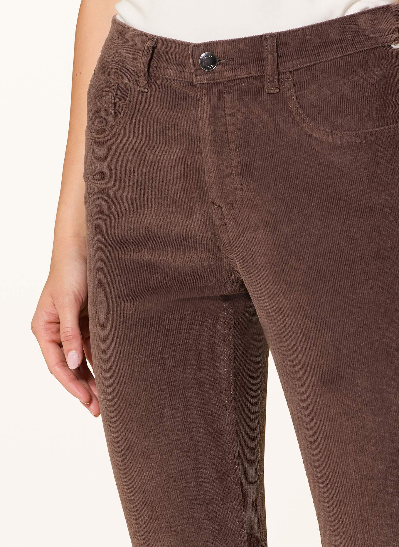 BRAX Cordhose MARY: DUNKELBRAUN