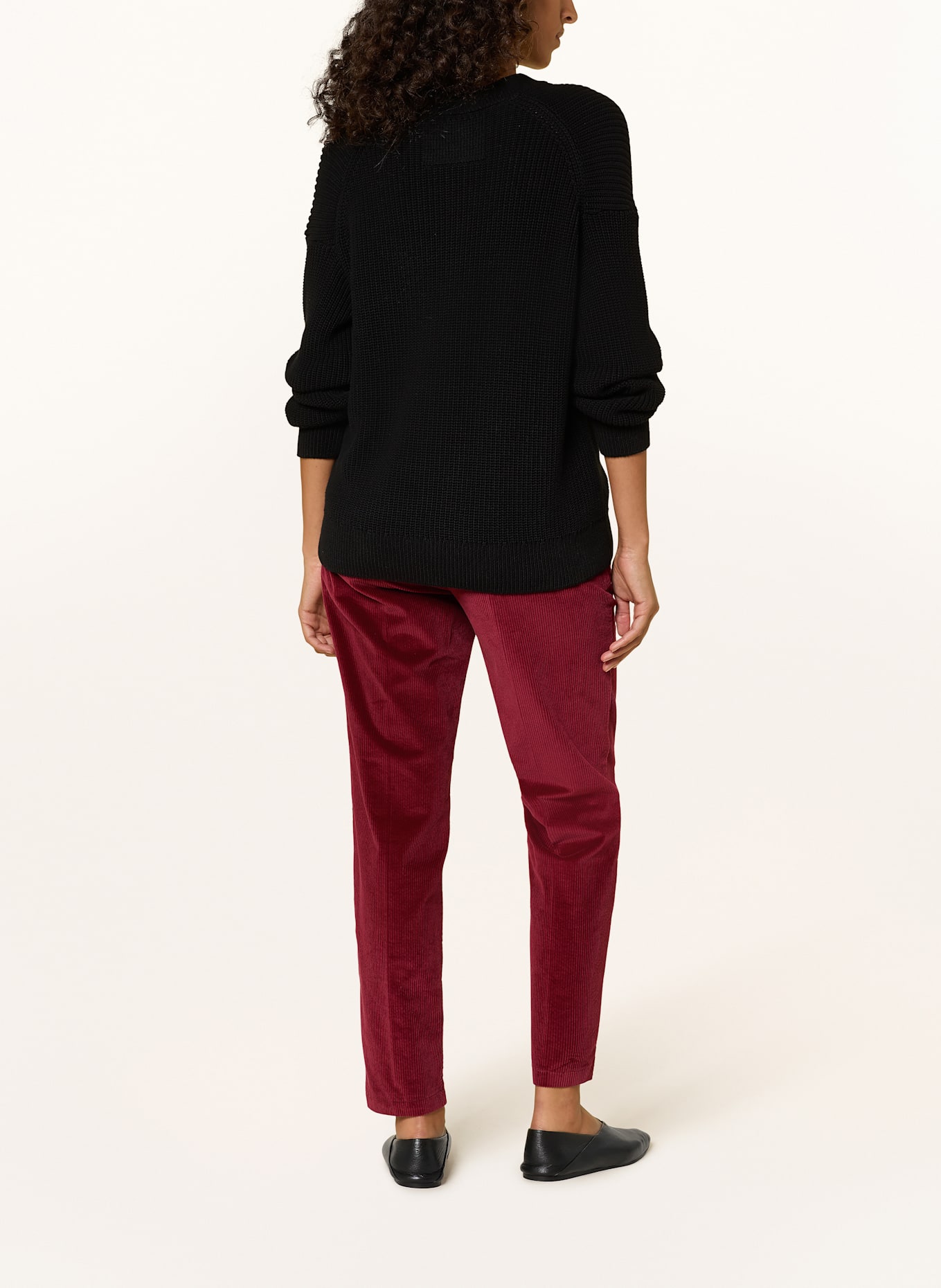 BRAX Cordhose MARON: DUNKELROT