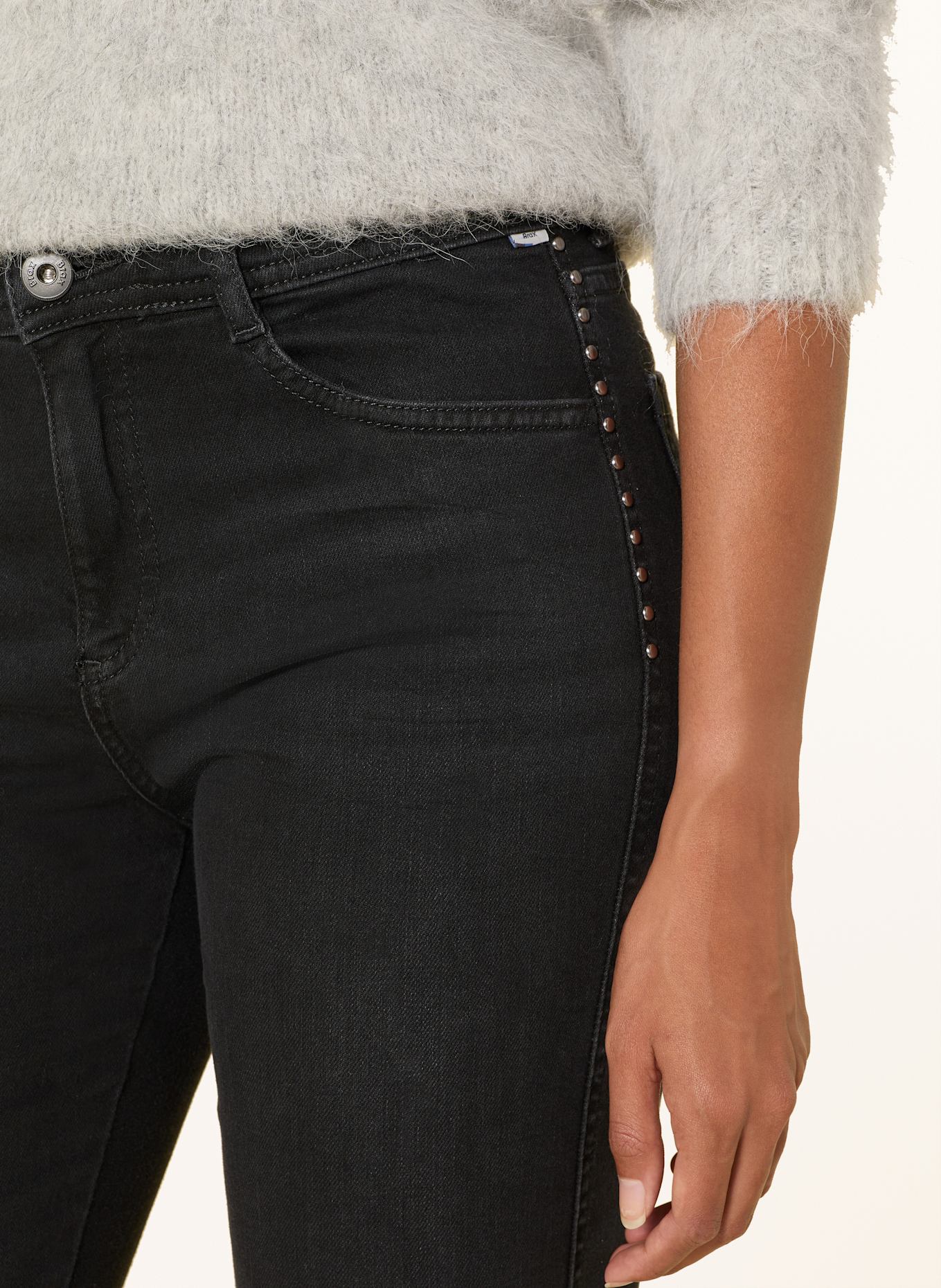 BRAX Bootcut Jeans STYLE.SHAKIRA: 03 USED BLACK BLACK