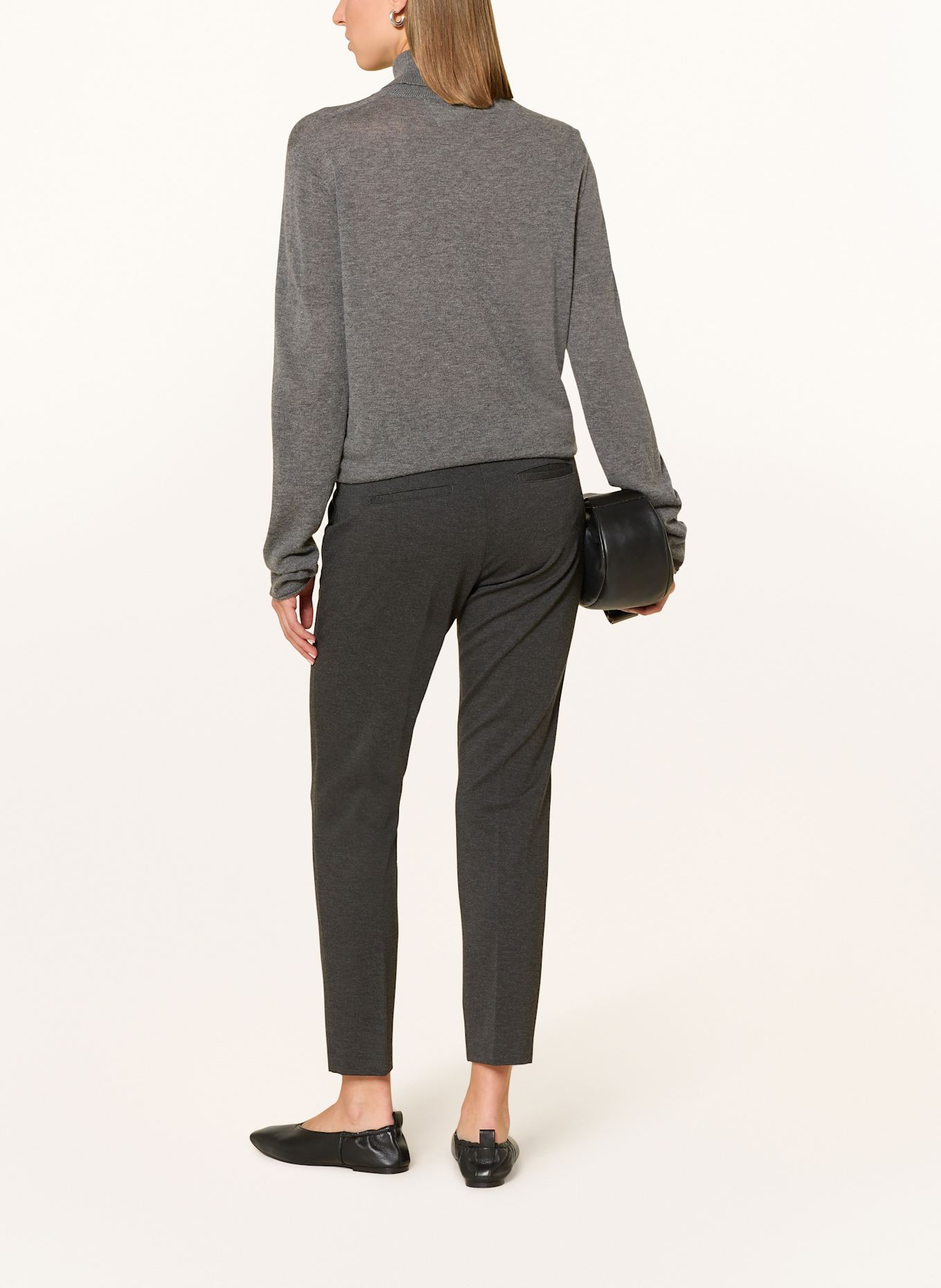 BRAX Jersey-Chino MARON: DUNKELGRAU