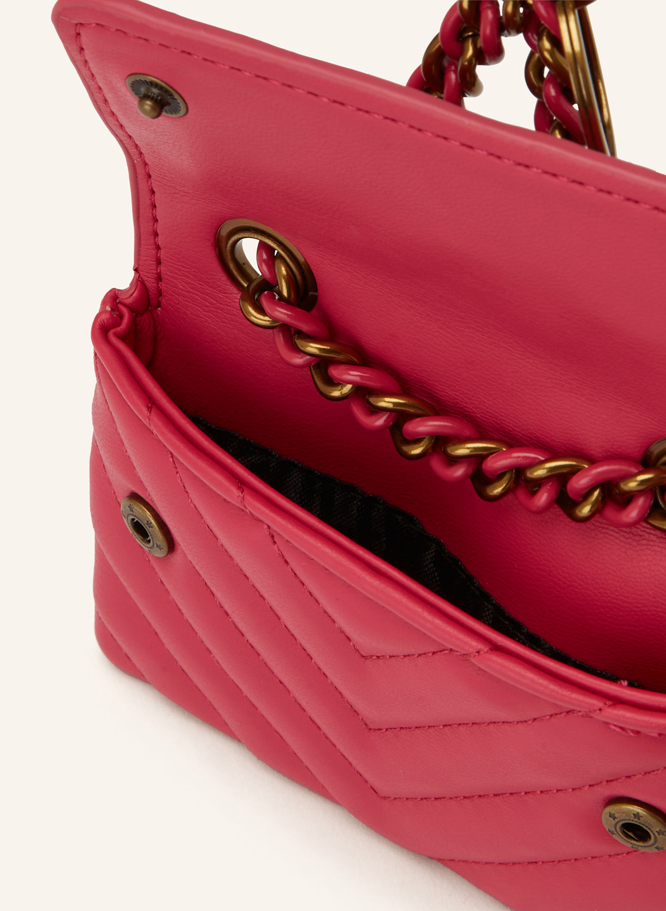 KURT GEIGER Zawieszka do torby KENSINGTON: MOCNORÓŻOWY