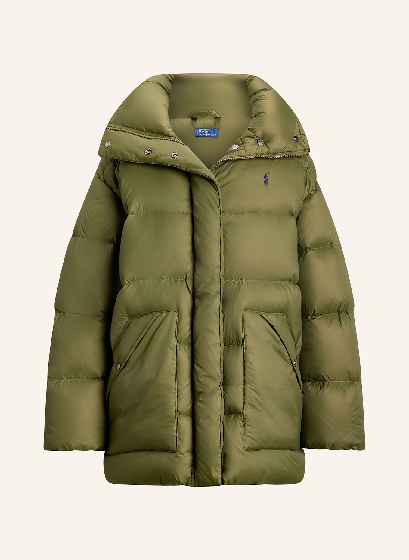 POLO RALPH LAUREN Płaszcz puchowy: OLIWKOWY