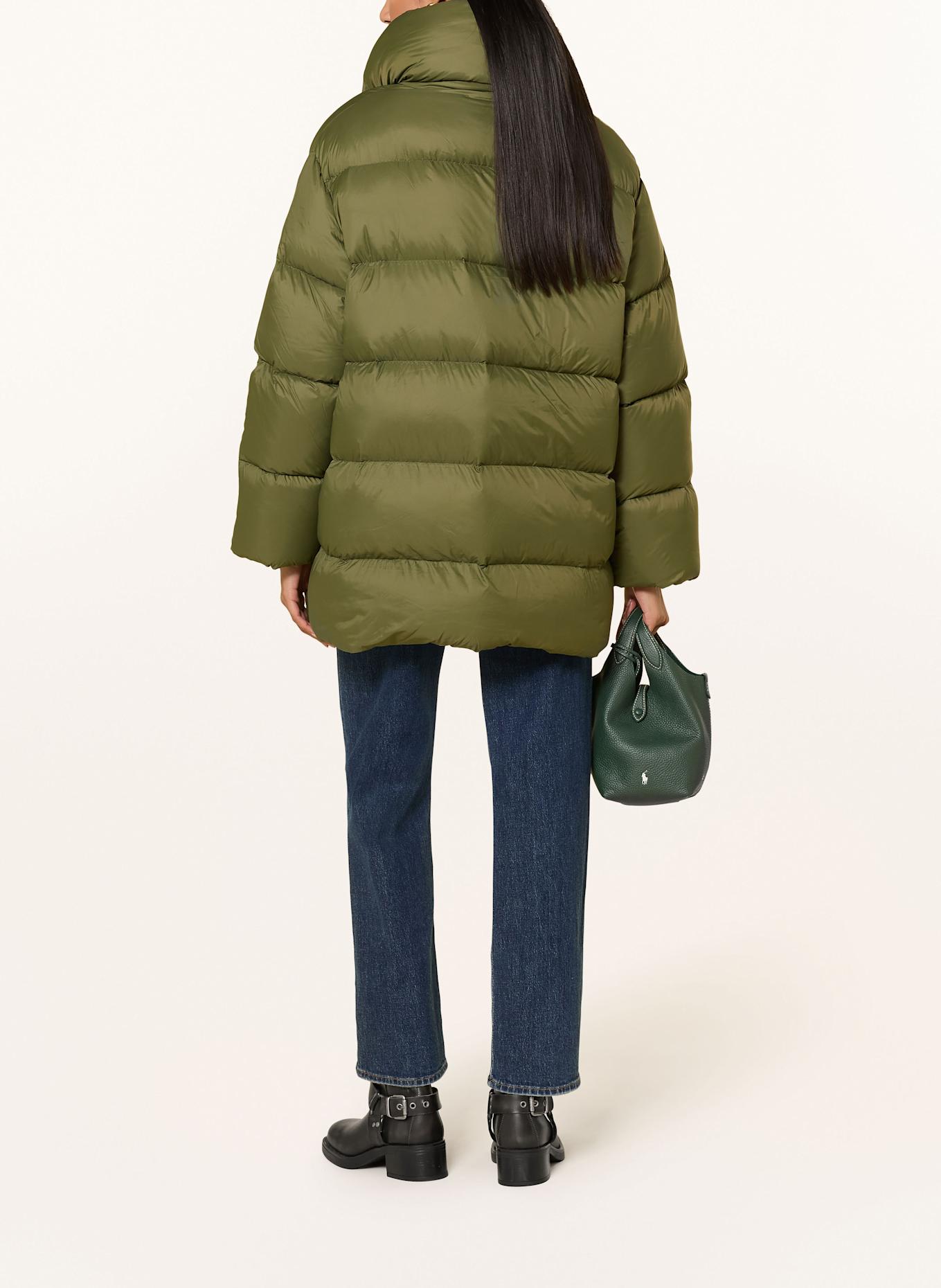 POLO RALPH LAUREN Płaszcz puchowy: OLIWKOWY