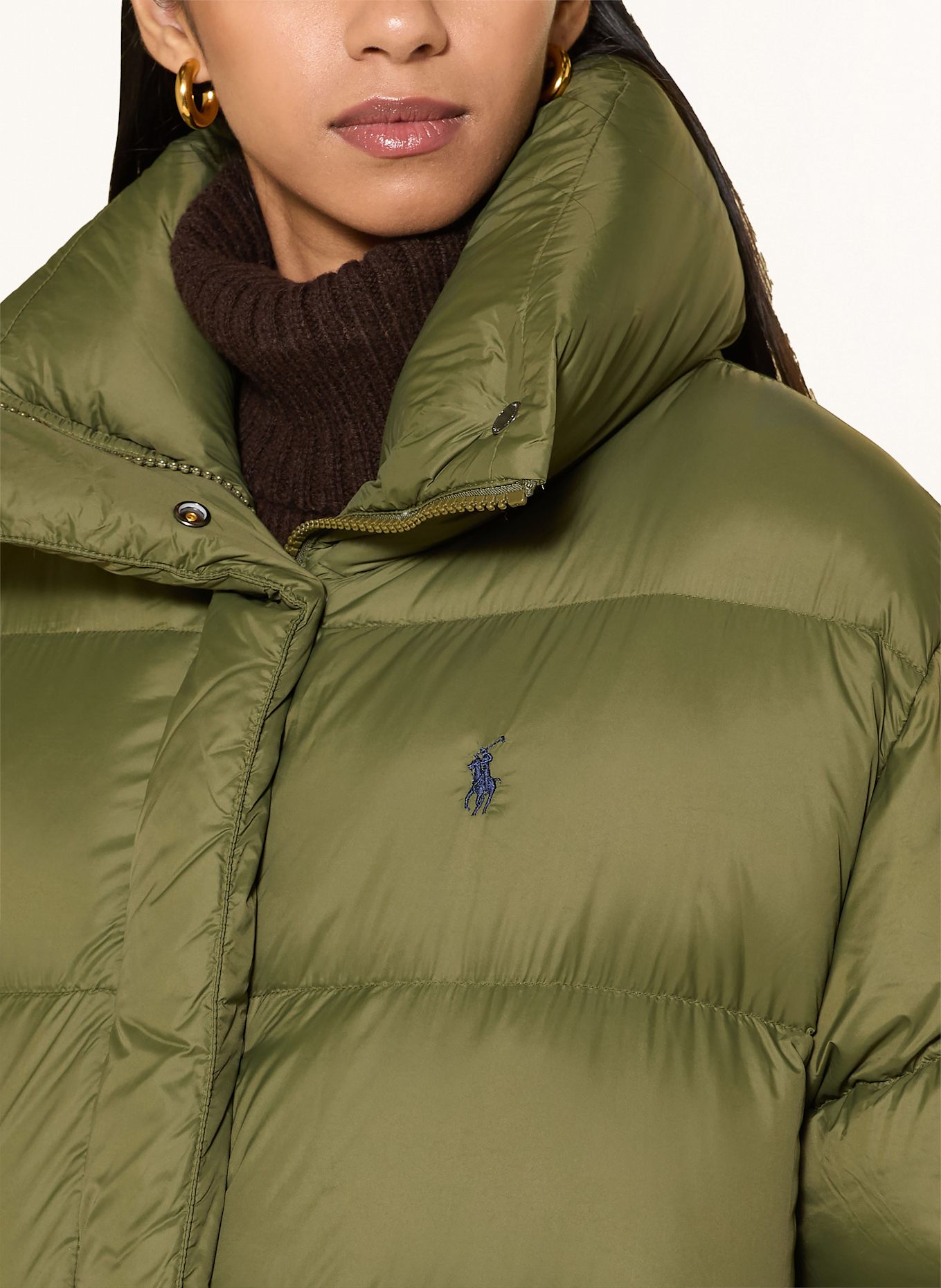 POLO RALPH LAUREN Płaszcz puchowy: OLIWKOWY