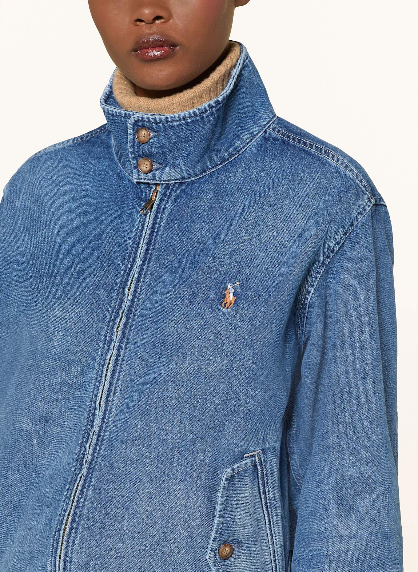 POLO RALPH LAUREN Denim jacket in blue