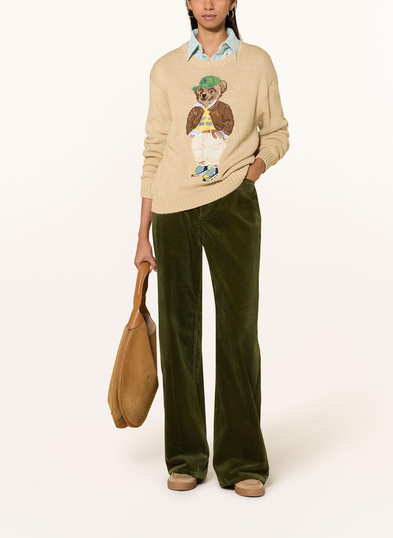 POLO RALPH LAUREN Cordhose: OLIV