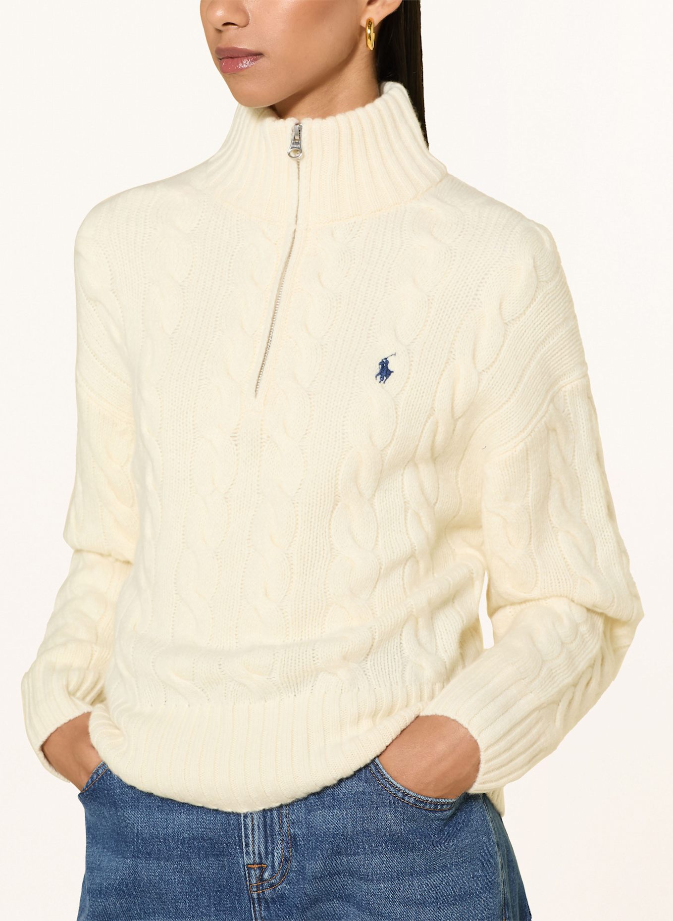 POLO RALPH LAUREN Pullover: CREME