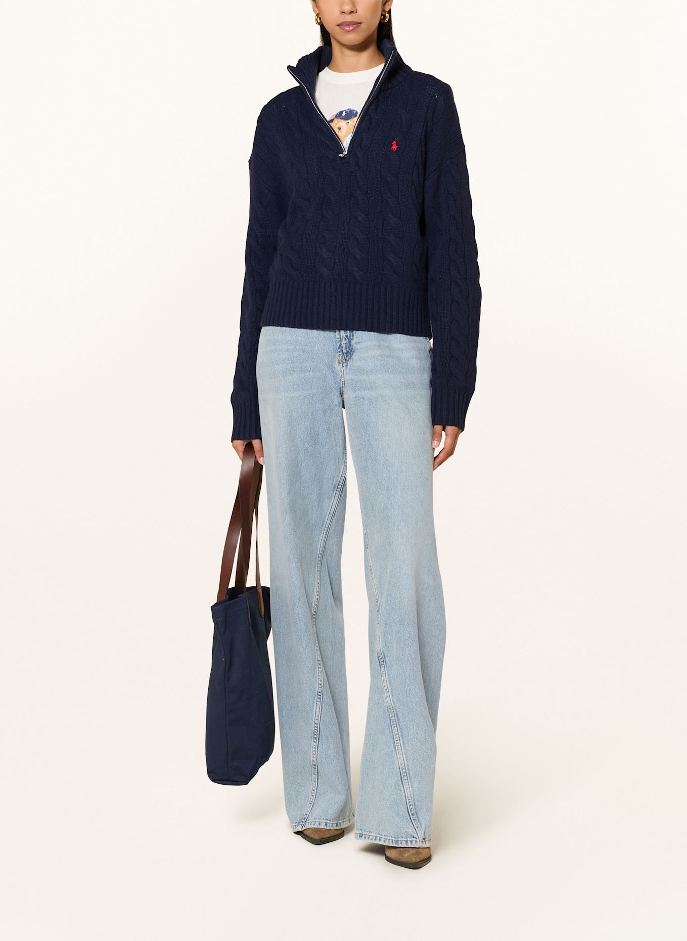 POLO RALPH LAUREN trui: DONKERBLAUW