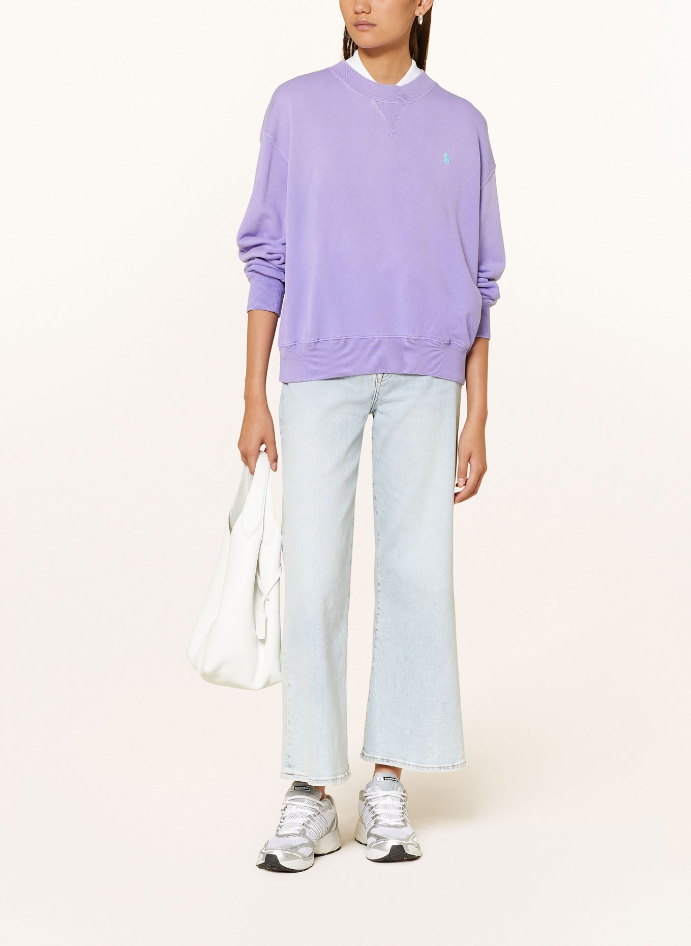 POLO RALPH LAUREN Sweatshirt ISLAND: HELLLILA