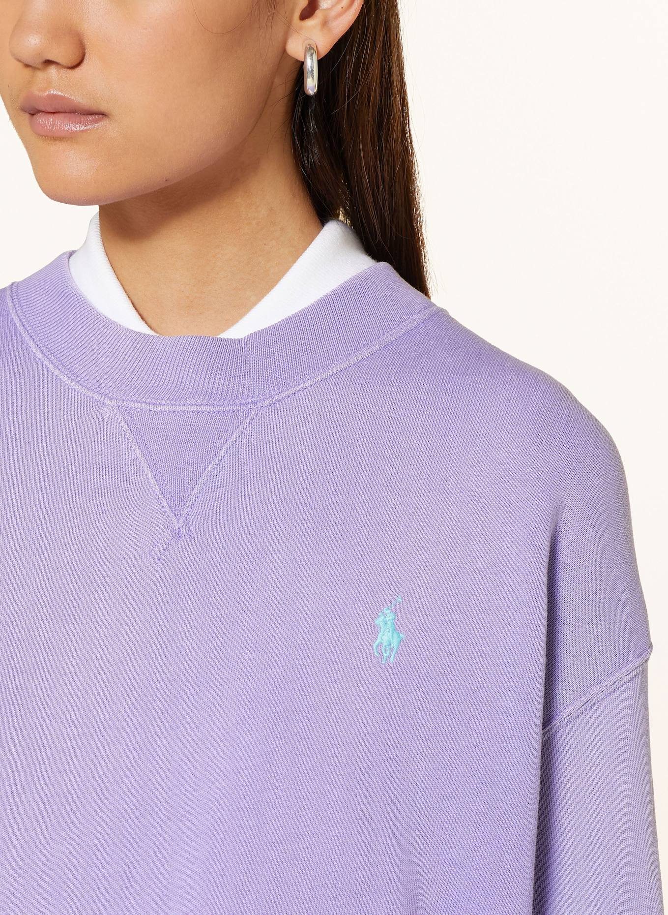 POLO RALPH LAUREN Sweatshirt ISLAND: HELLLILA