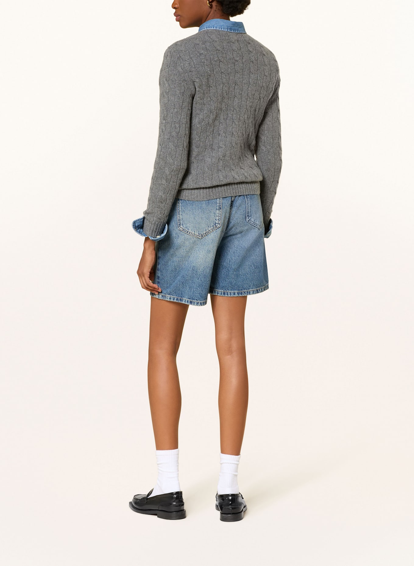 POLO RALPH LAUREN Pullover: GRAU