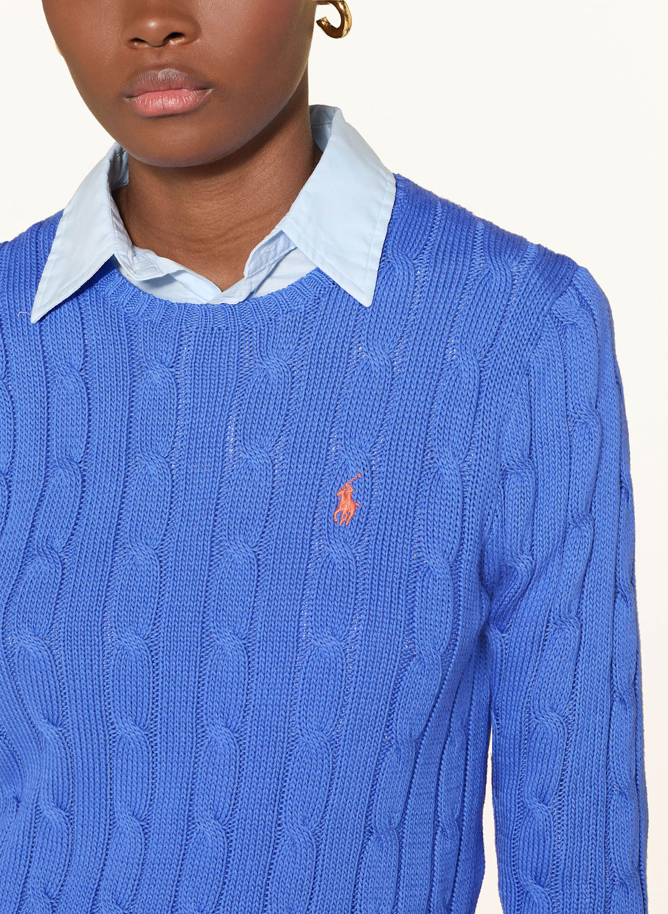 POLO RALPH LAUREN Pullover: BLAU