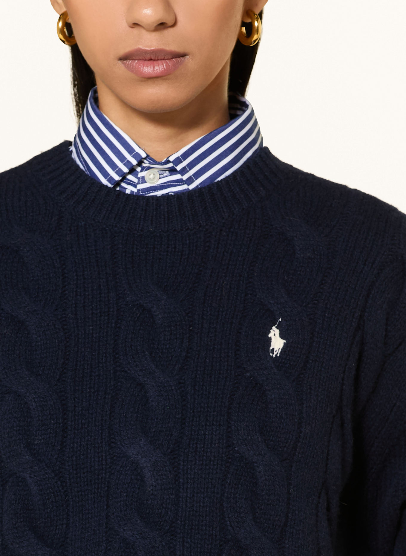 POLO RALPH LAUREN Pullover: DUNKELBLAU