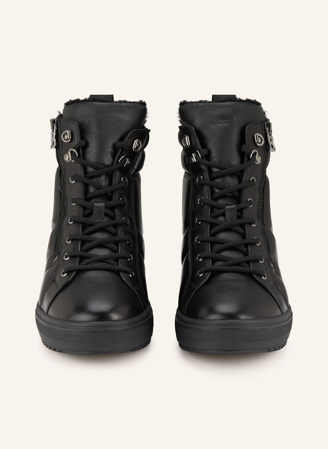 BOGNER Hightop-Sneaker ANCHORAGE: SCHWARZ