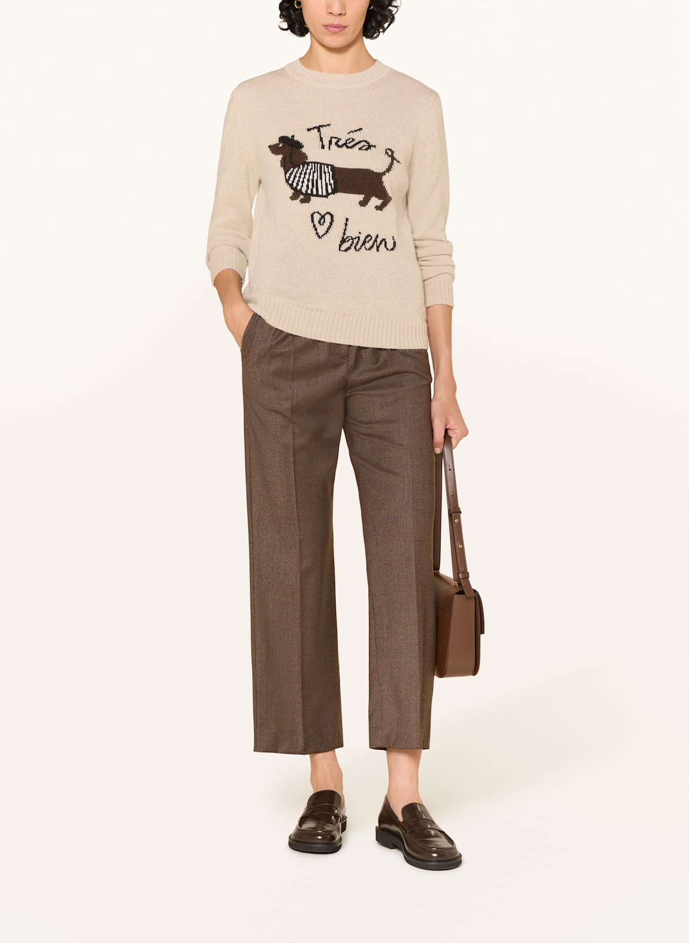 WEEKEND Max Mara Marlenehose HATELEY: BRAUN