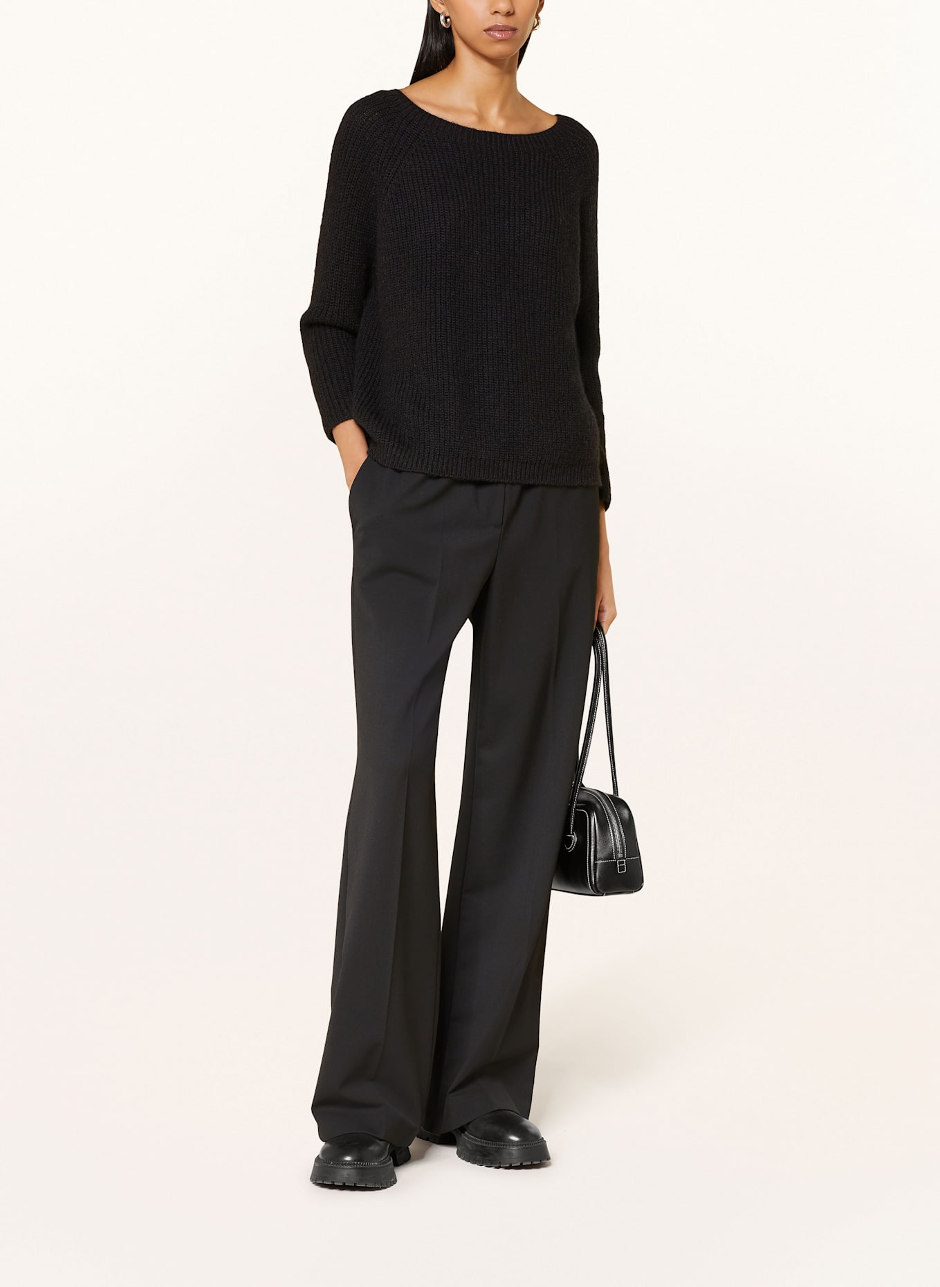 WEEKEND Max Mara Marlenehose PETRA: SCHWARZ