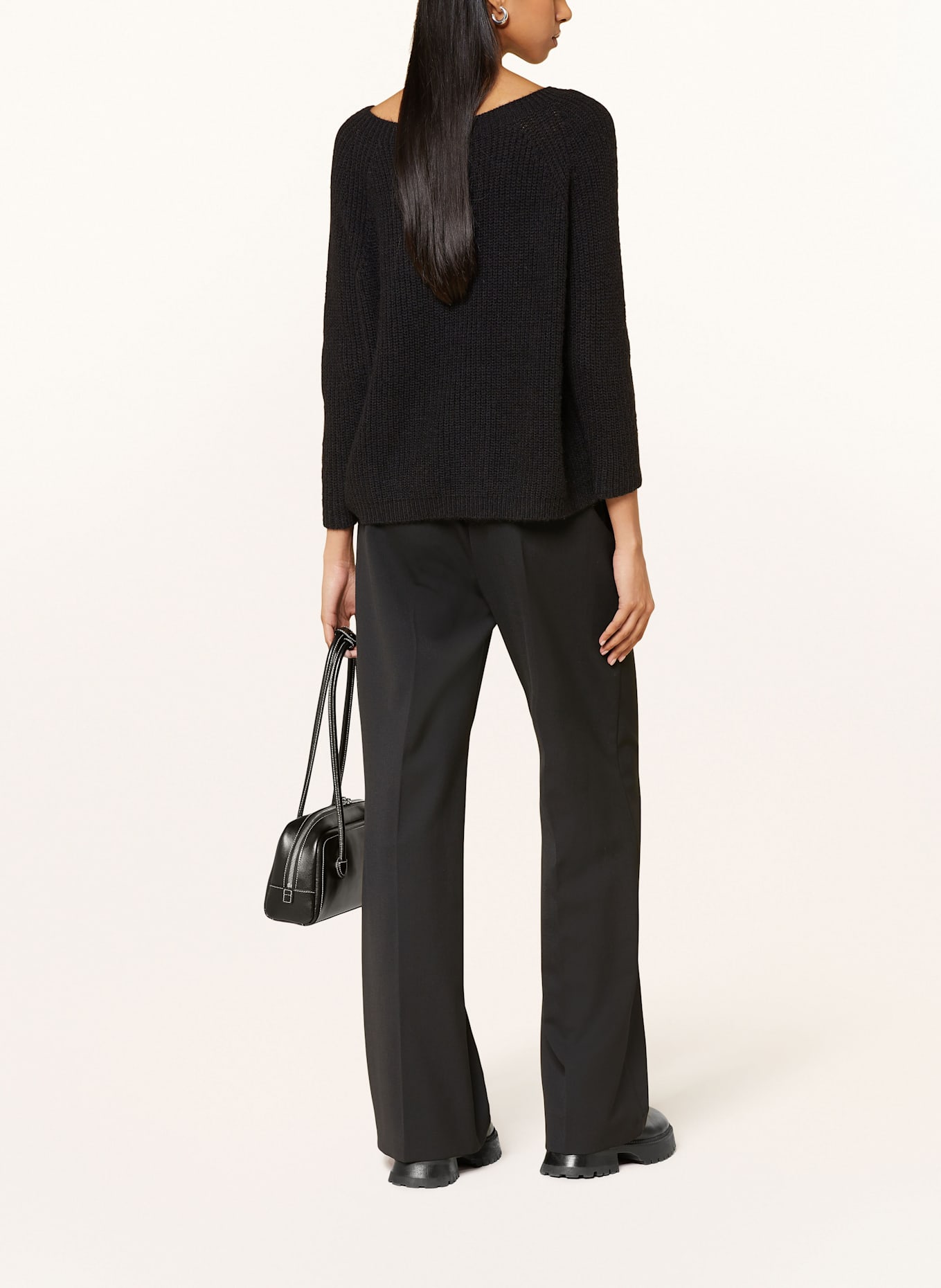 WEEKEND Max Mara Marlenehose PETRA: SCHWARZ