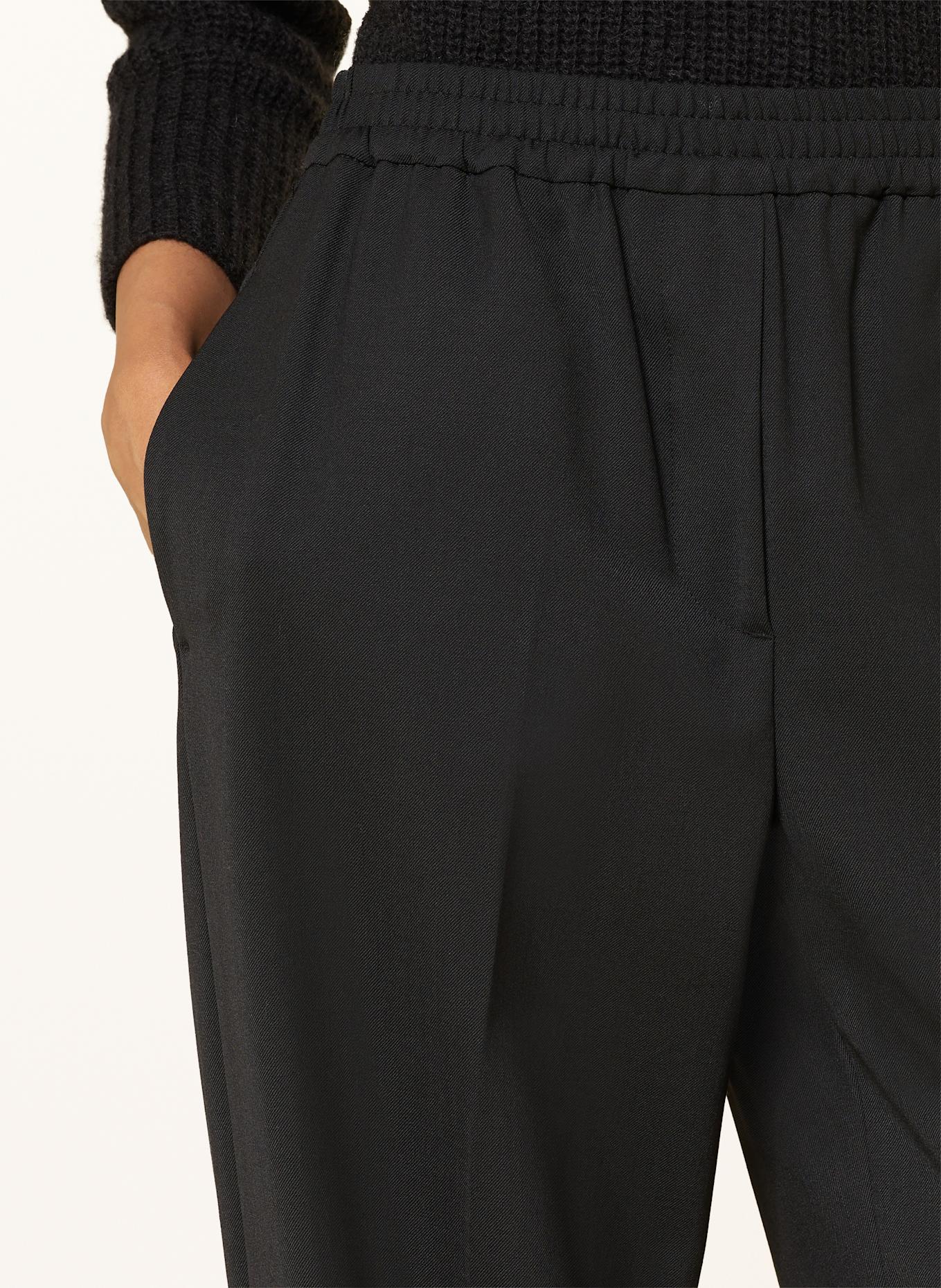 WEEKEND Max Mara Marlenehose PETRA: SCHWARZ