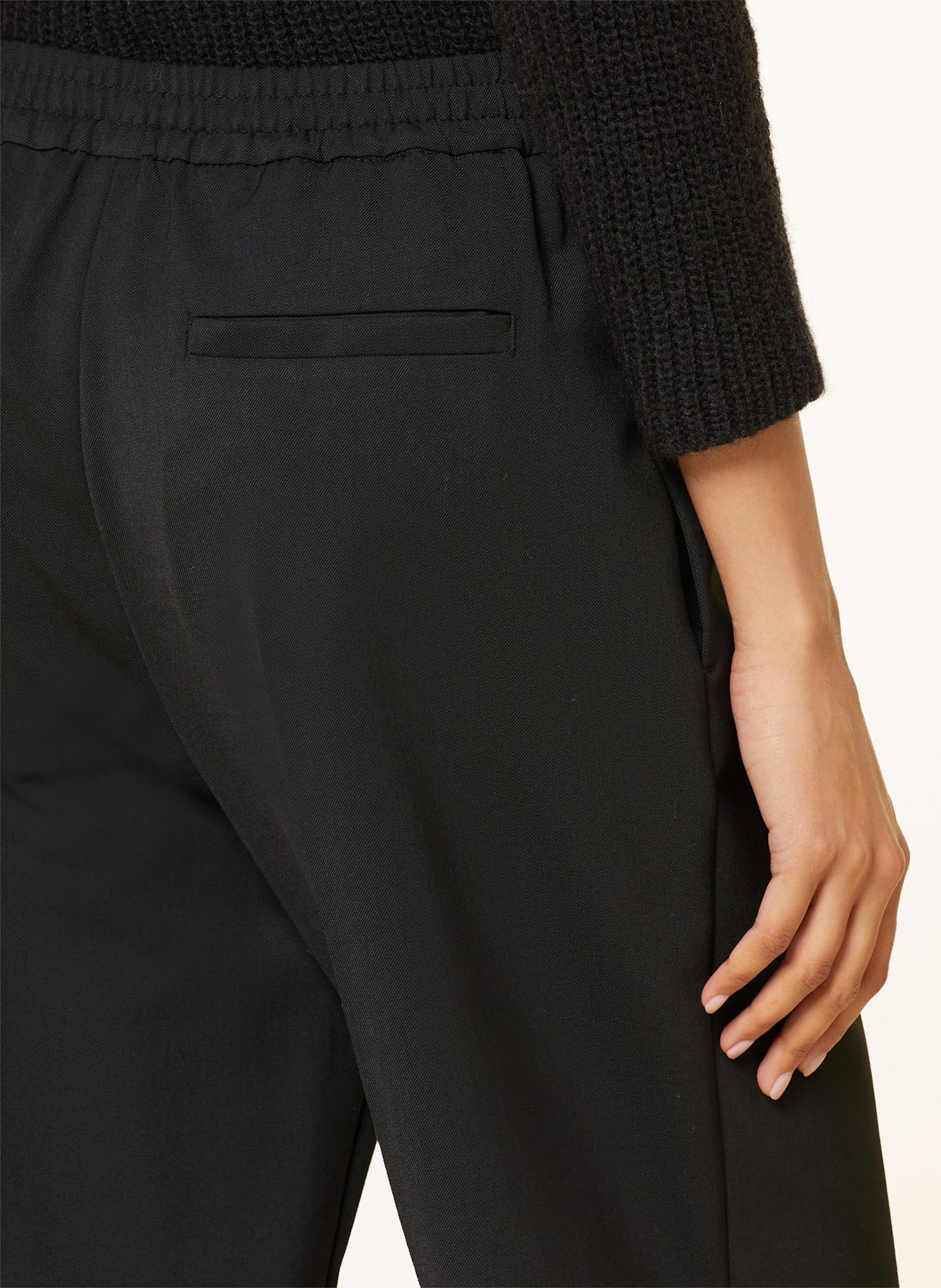 WEEKEND Max Mara Marlenehose PETRA: SCHWARZ